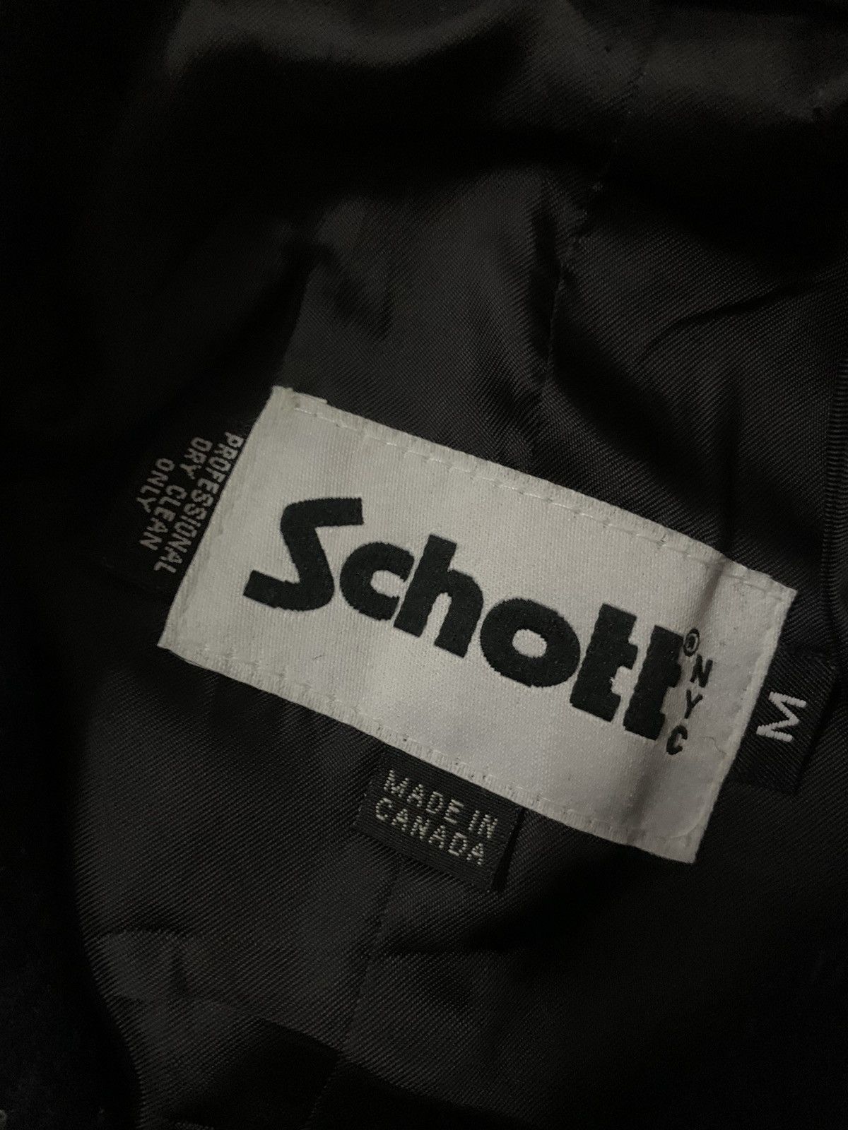 Schott 💥Schott Nyc Double-Breasted Navy Jacket Size S / US 4 / IT 40 - 7 Thumbnail