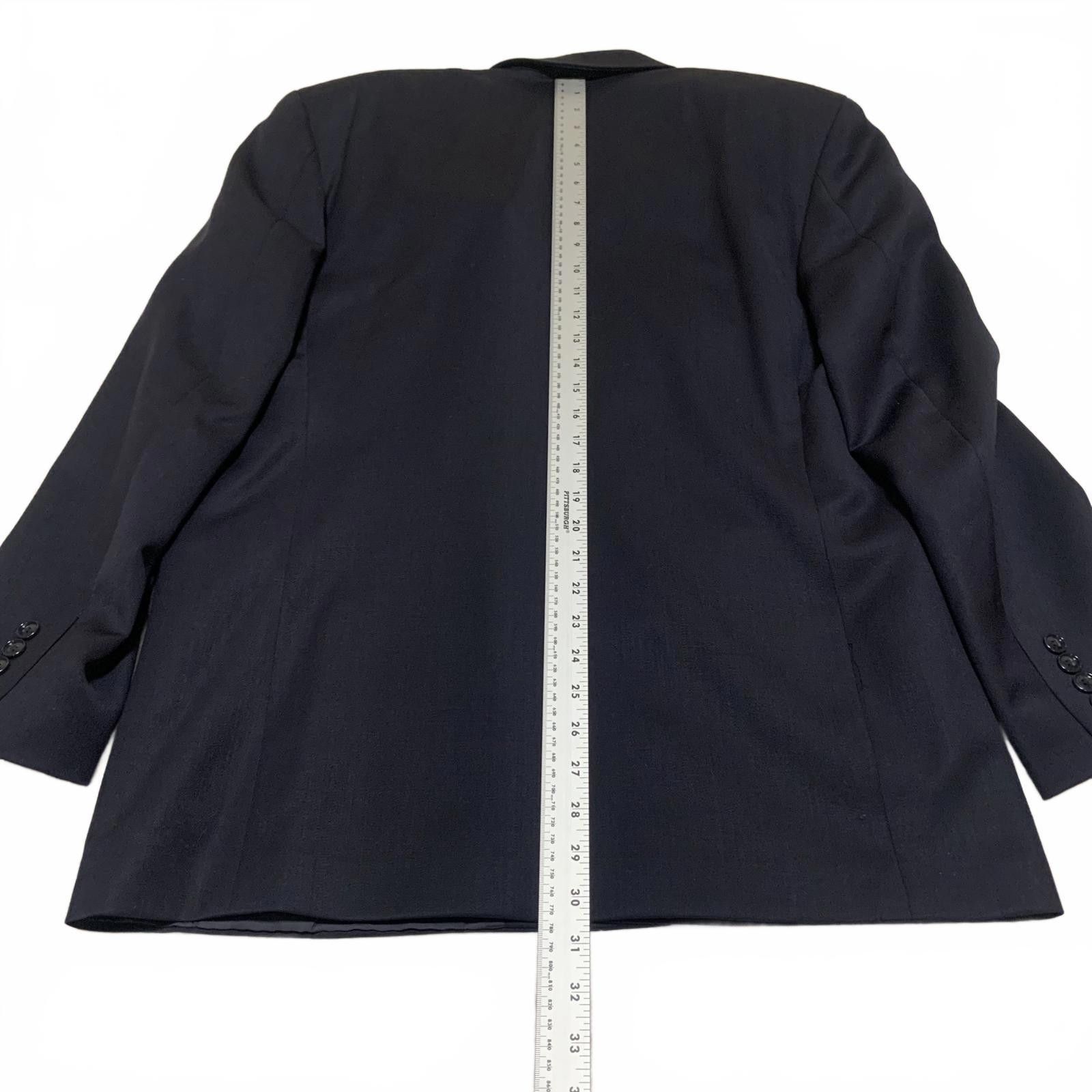 Other Golden Fil Men's Navy Blue Two-Piece Suit Blazer Size 40R - 5 Thumbnail