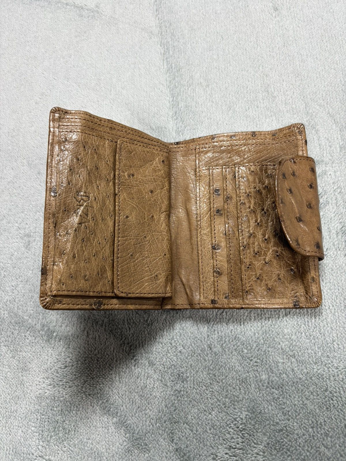 Japanese Brand Wallet Ibiza Ostrich Size ONE SIZE - 3 Thumbnail
