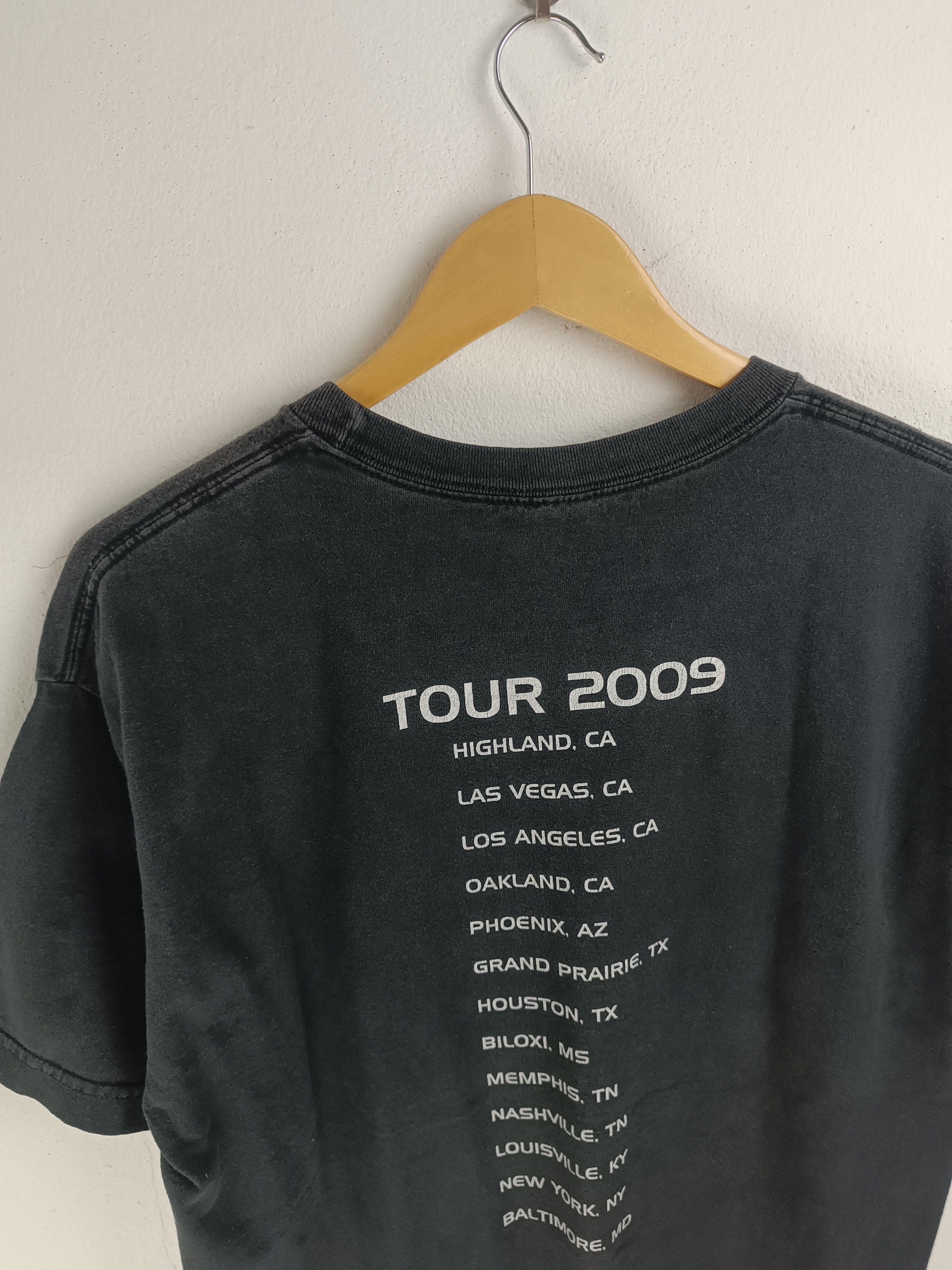 Rap Tees FADED VINTAGE '09 JENNIFER HUDSON ROBIN THICKE TOU VERY RARE Size US L / EU 52-54 / 3 - 13 Thumbnail