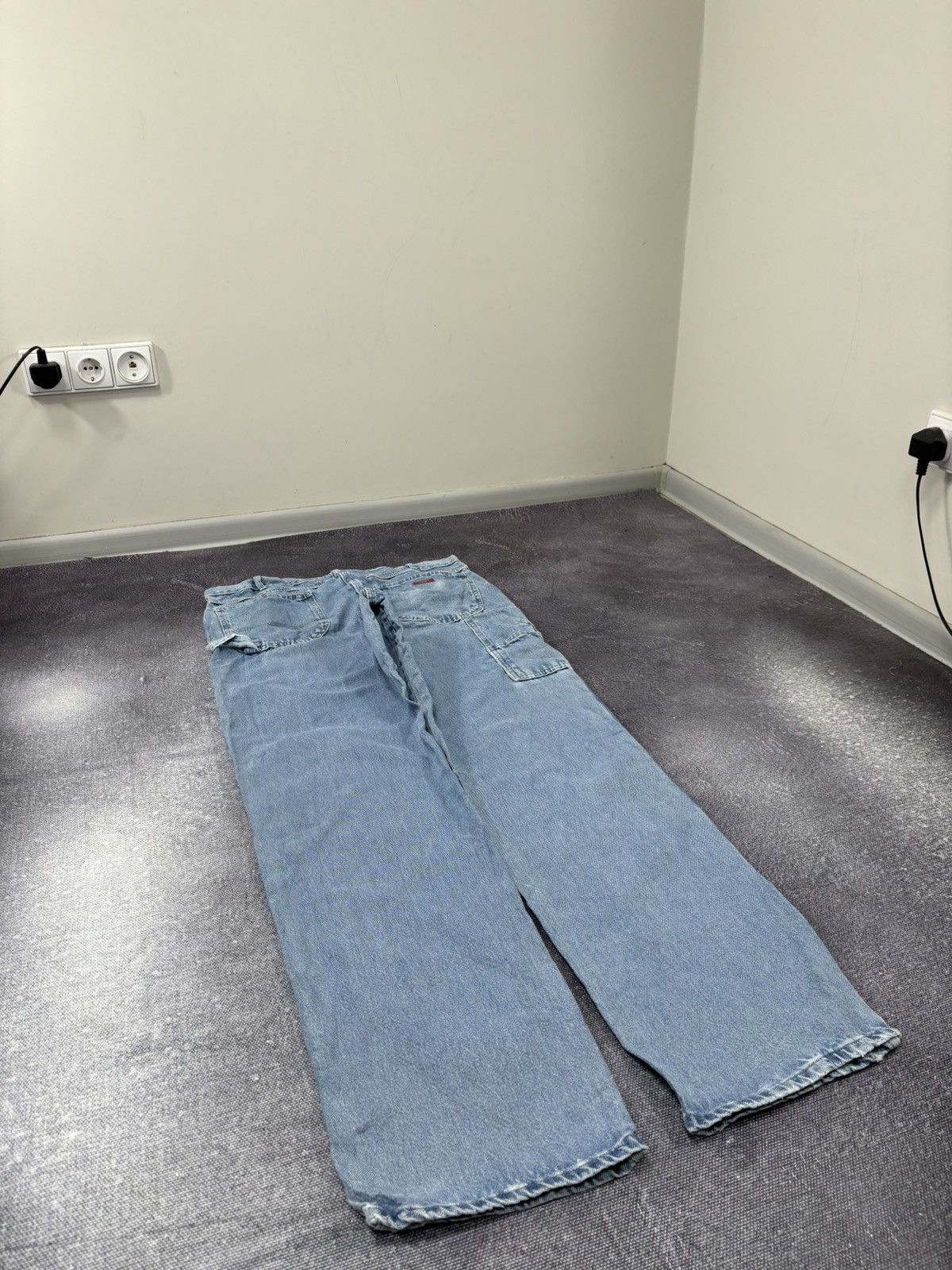 Dickies Vintage Dickies Y2K Relaxed Fit Hype Light Blue Denim Jeans Size US 38 / EU 54 - 4 Thumbnail