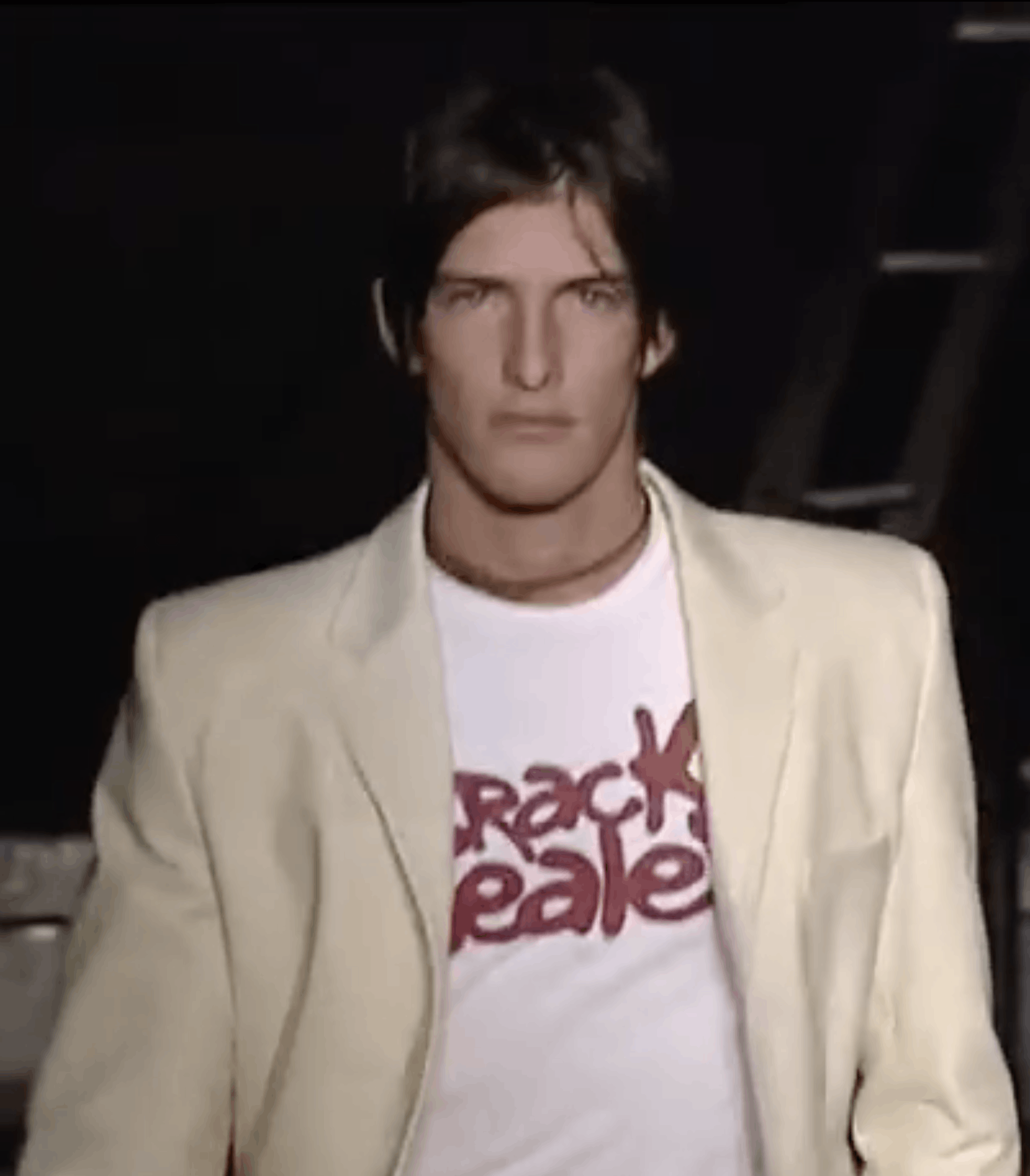 Dsquared2 Rare FW 2002 Runway Dsquared Crack Dealer T Shirt Size US L / EU 52-54 / 3 - 16 Thumbnail