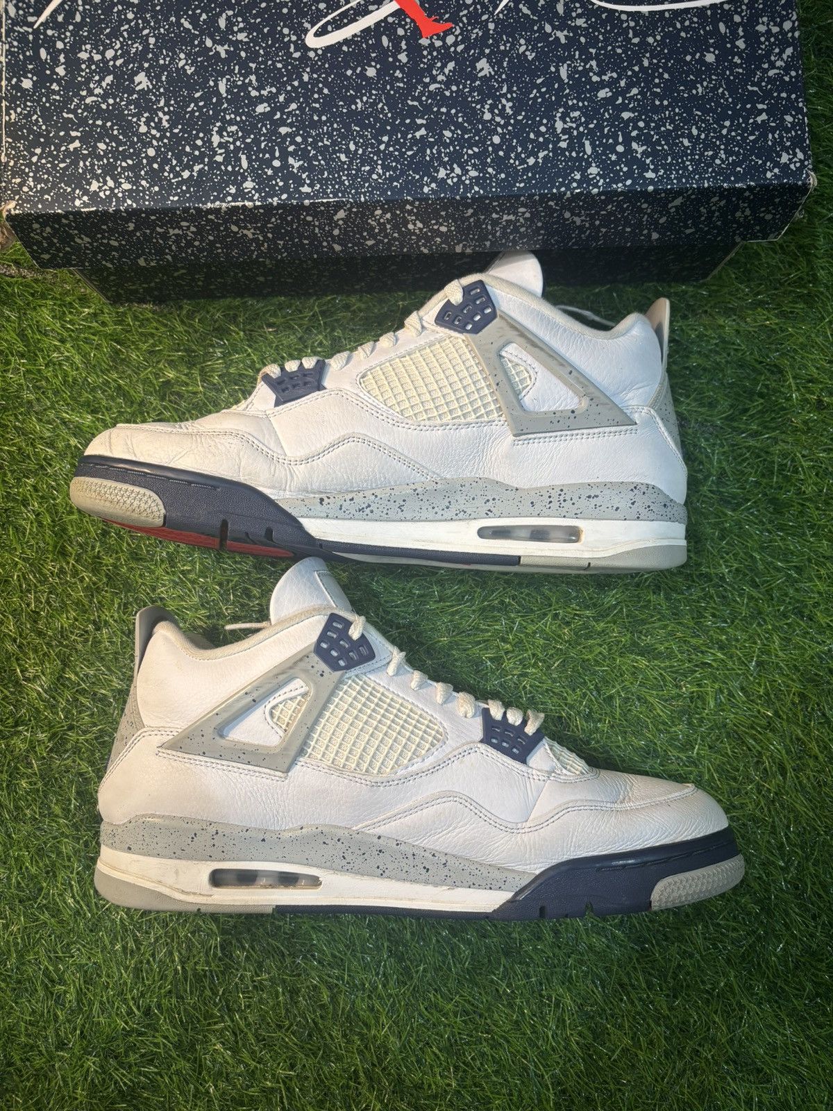 Jordan Brand Jordan 4 midnight navy Size US 13 / EU 46 - 2 Thumbnail