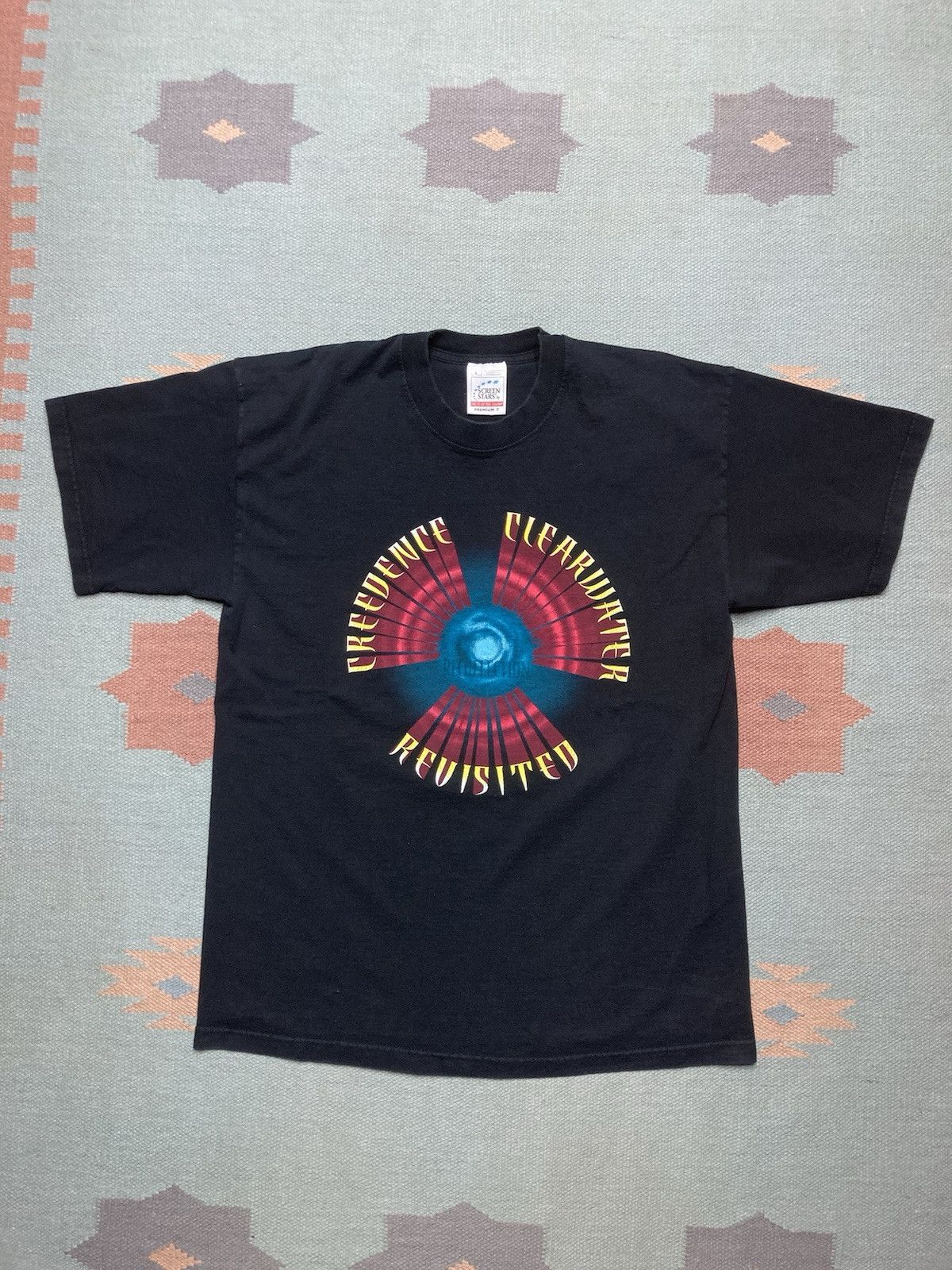 Vintage Credence Clearwater revival t shirt revisited band tee L Size US L / EU 52-54 / 3 - 1 Thumbnail