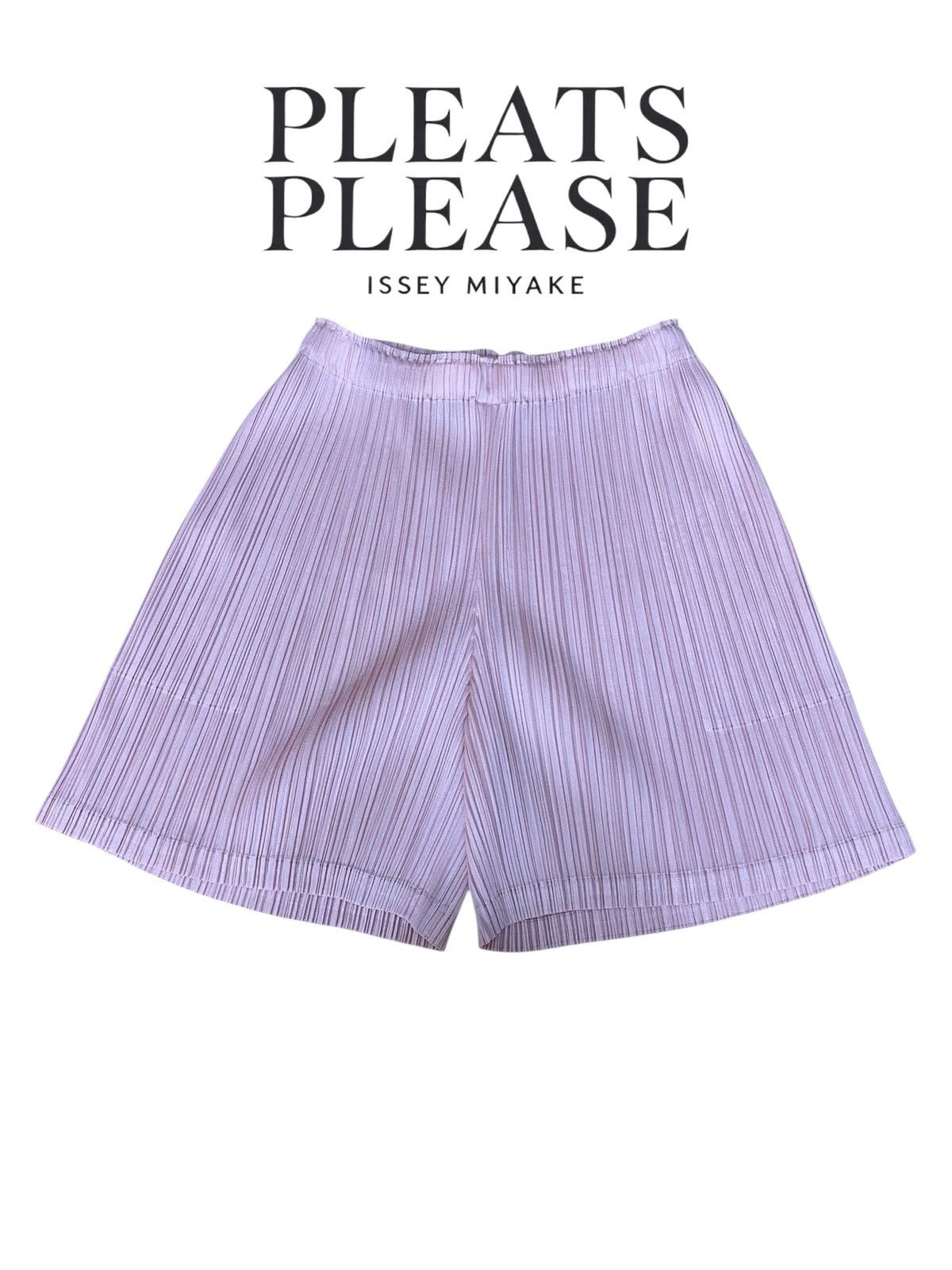 Pleats Please Issey Miyake Vintage pleats please issey miyake short pants Size 30" / US 8 / IT 44 - 1 Thumbnail