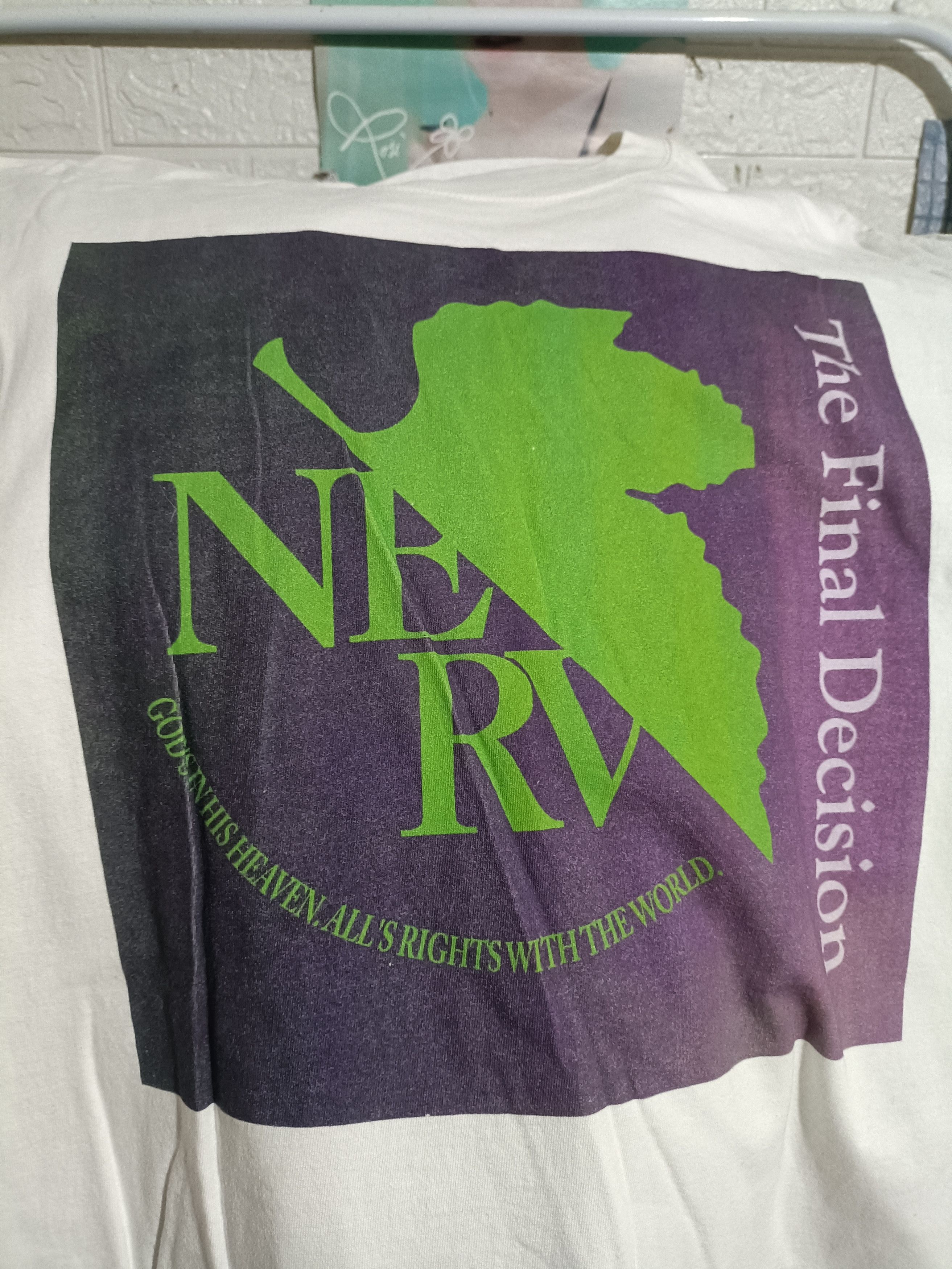 Anime EVANGELION Box LOGO Size US XL / EU 56 / 4 - 3 Thumbnail