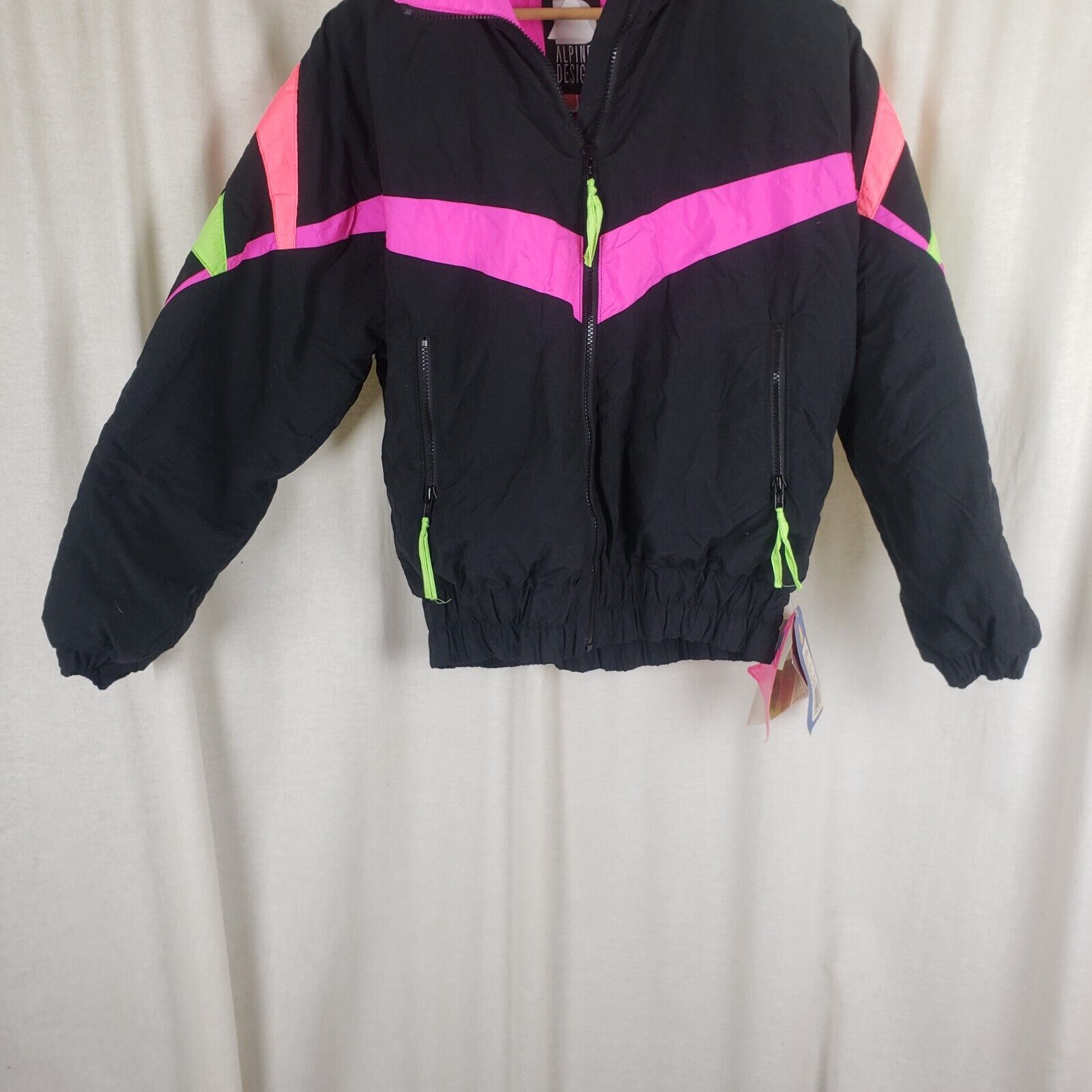Vintage Vtg Alpine Design Down Retro 90s Puffer Parka Ski Jacket NWT Size M / US 6-8 / IT 42-44 - 5 Thumbnail