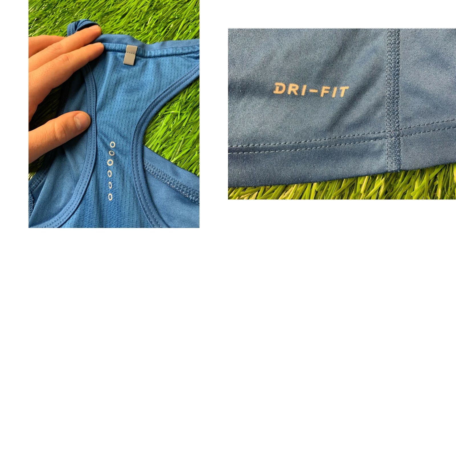 Nike Nike Dri-FIT Run Women Vest Sleeveless Shirt Jersey S Blue Running Training 2018 Size S / US 4 / IT 40 - 8 Thumbnail