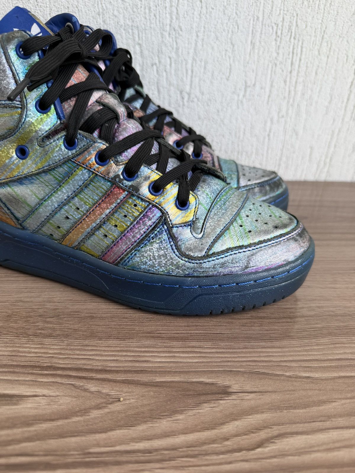 Adidas × Jeremy Scott Js wing high Sneaker Size US 9 / EU 42 - 4 Thumbnail