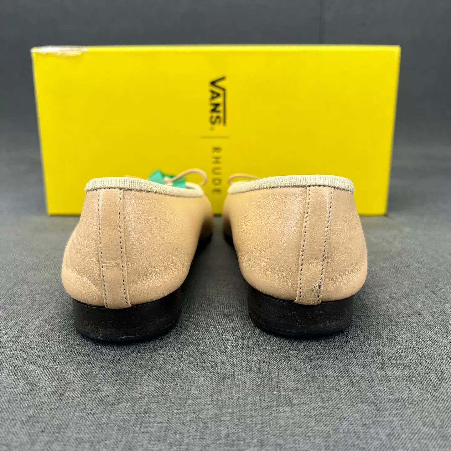 Chanel CHANEL Beige Womens Casual Ballet Flats 36.5 Size US 6 / IT 36 - 4 Thumbnail