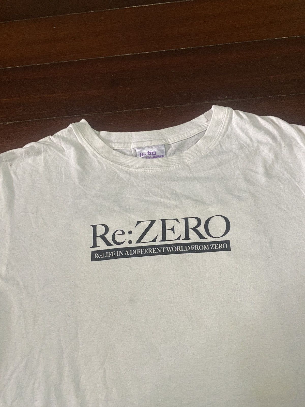 Anime × Cartoon Network Rare vintage RE:ZERO different world from zero anime manga Size US L / EU 52-54 / 3 - 11 Thumbnail