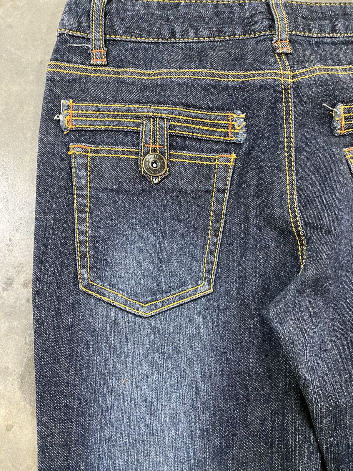 Hysteric Glamour × If Six Was Nine × Tornado Mart Flare Jeans Alpha Cubic Denim Flared @242 Size US 30 / EU 46 - 5 Thumbnail