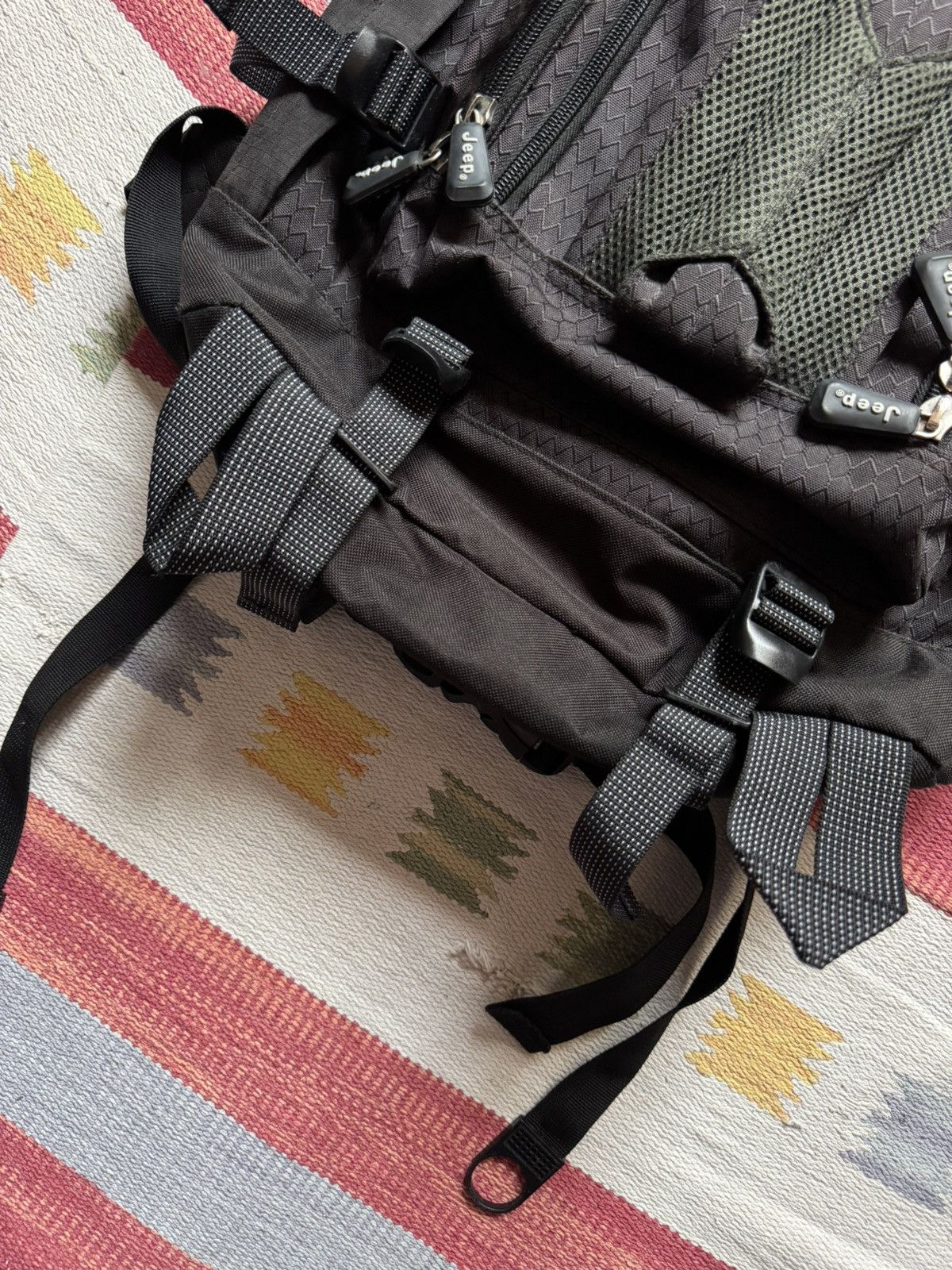 Japanese Brand JEEP y2k Japanese Limited Edition Tactical Backpack Size ONE SIZE - 2 Thumbnail