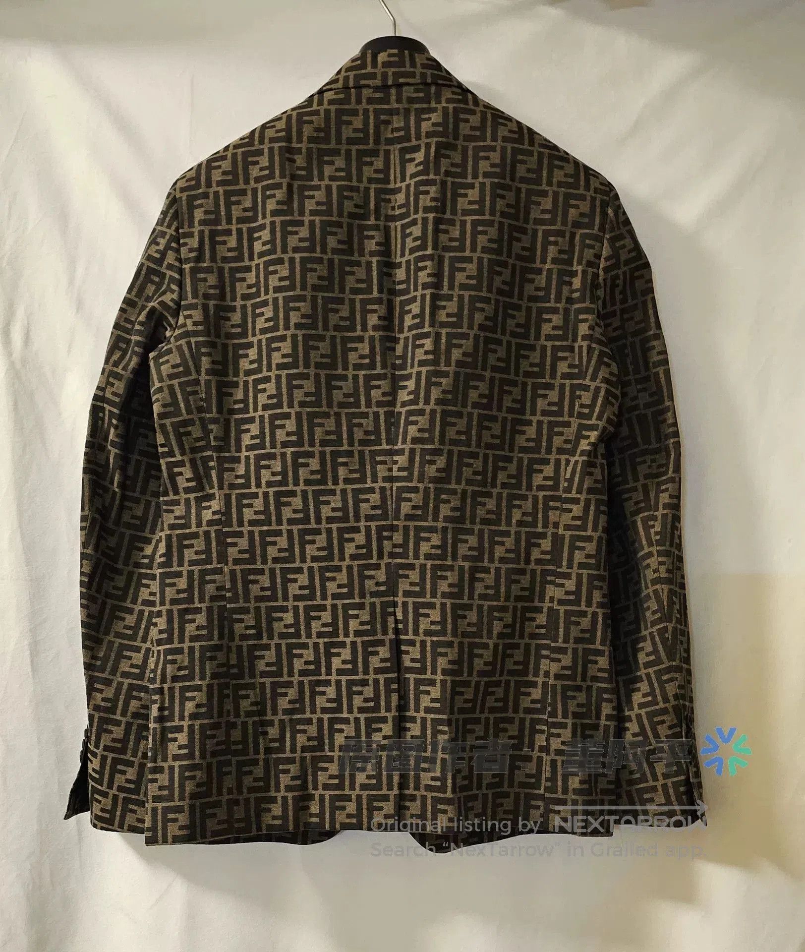 Fendi Fendi Monogram Suit Jacket and Pants Set. Size US L / EU 52-54 / 3 - 3 Thumbnail