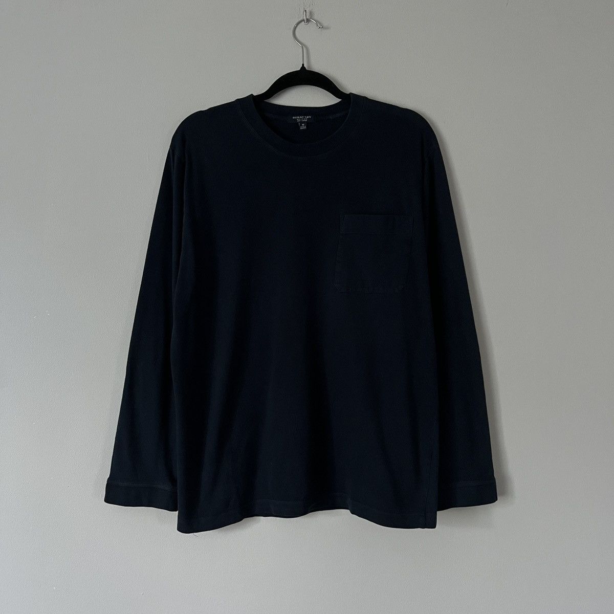 Burberry Burberry Nova Check Long Sleeve Tshirt Men's M Size US M / EU 48-50 / 2 - 8 Thumbnail