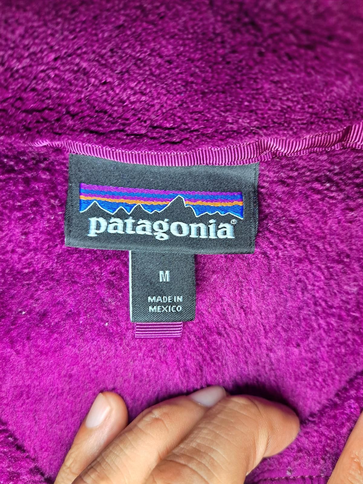 Patagonia Patagonia Snap T Pullover Mens Medium Burgundy Polartec Size US M / EU 48-50 / 2 - 2 Thumbnail