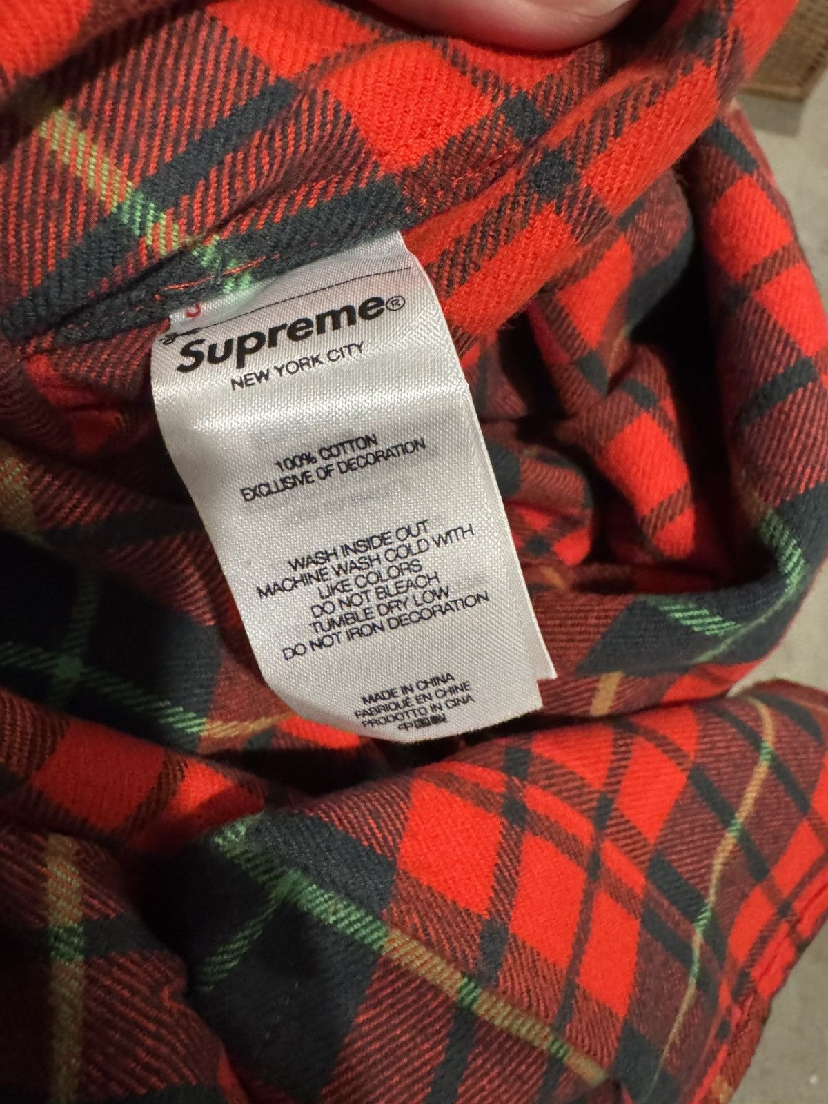 Supreme × Undercover Supreme UNDERCOVER Flannel Shirt Red Size US M / EU 48-50 / 2 - 5 Thumbnail
