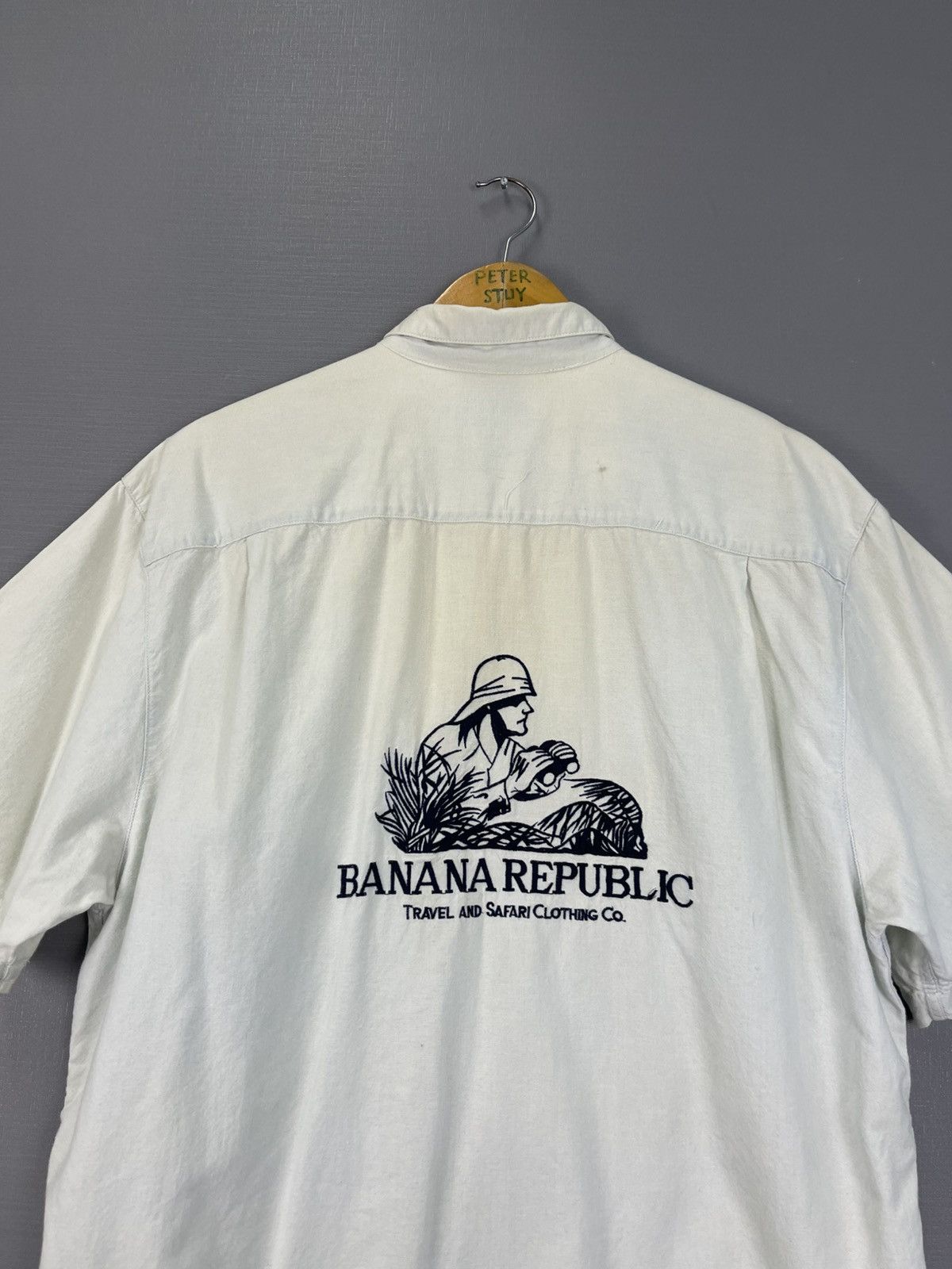 Banana Republic Vintage Banana Republic Button Shirt Size US M / EU 48-50 / 2 - 10 Thumbnail