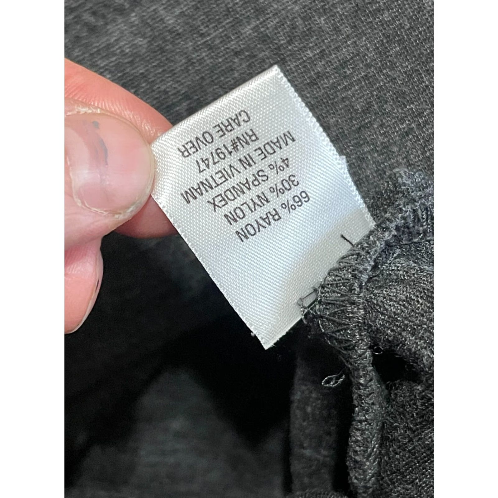 Laura Ashley Laura Ashley Pants Women's 12P Petite Gray Pull On Cropped Straight 25.5 In Inseam Girls? Size 34" / US 12 / IT 48 - 7 Thumbnail