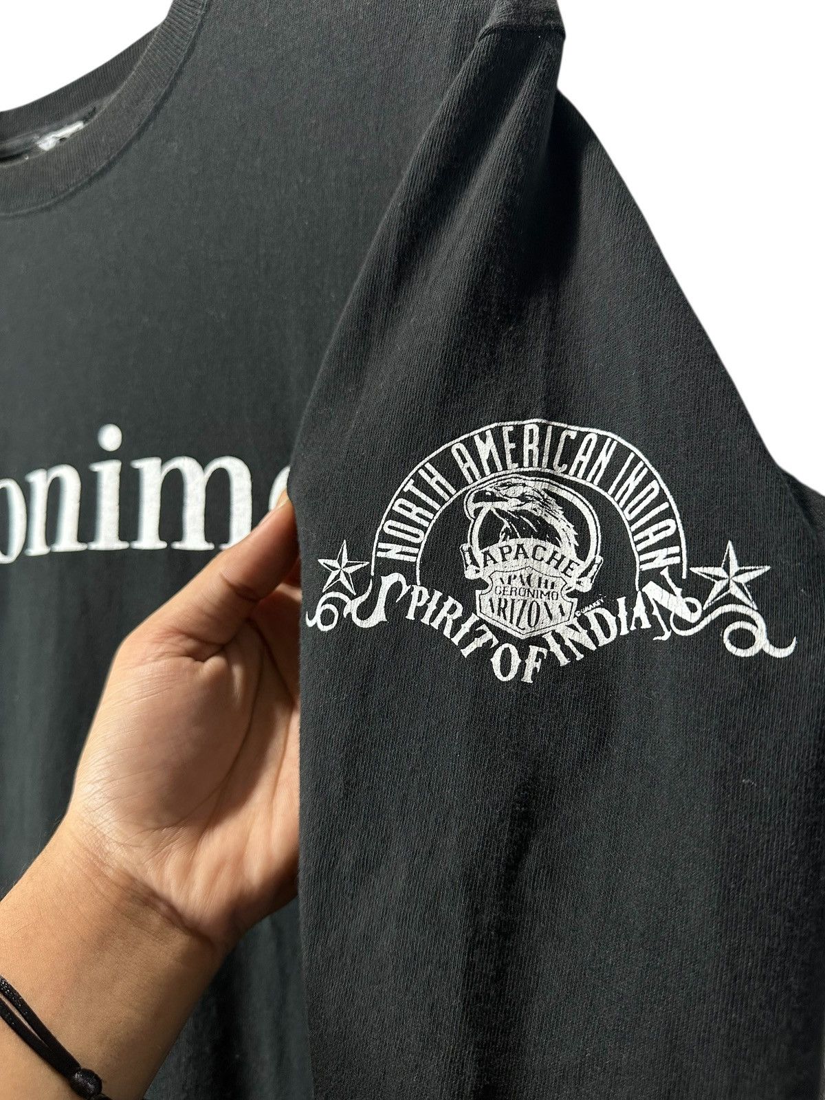 Hysteric Glamour GERONIMO GOAT BONES LONG SLEEVE TEE IFSIX LGB STYLE Size US M / EU 48-50 / 2 - 6 Thumbnail
