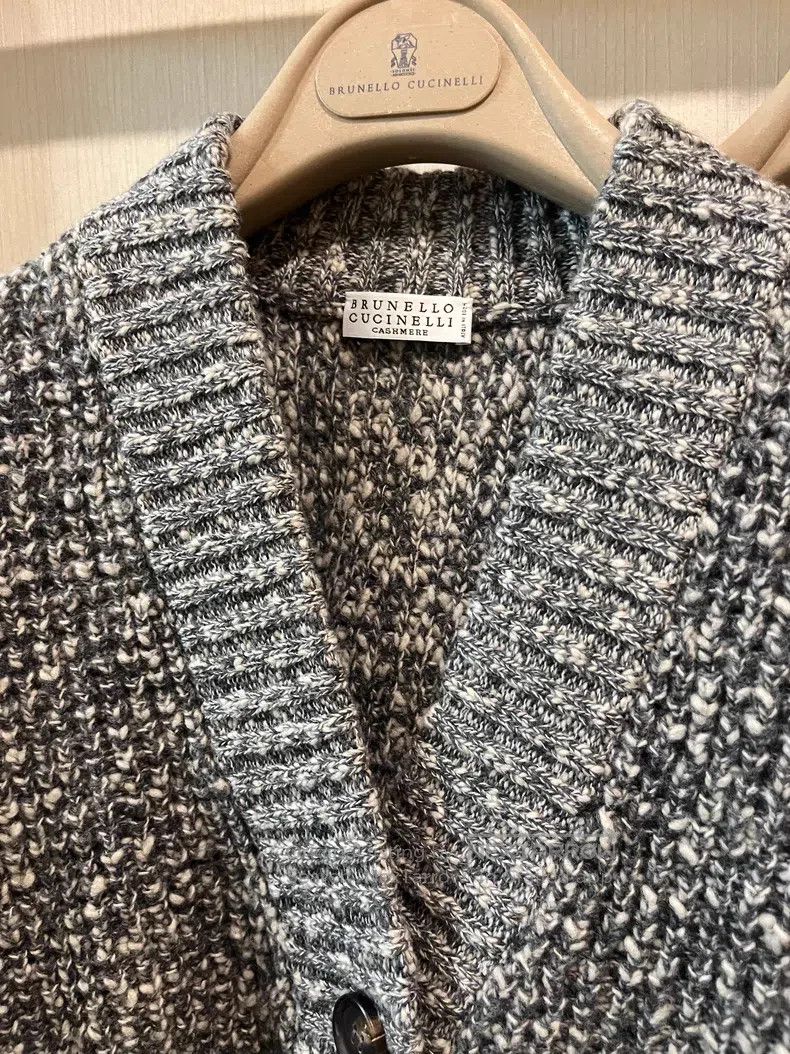 Brunello Cucinelli Brunello Cucinelli Cashmere Blend Beaded Jacket Cardigan Size XS / US 0-2 / IT 36-38 - 4 Thumbnail
