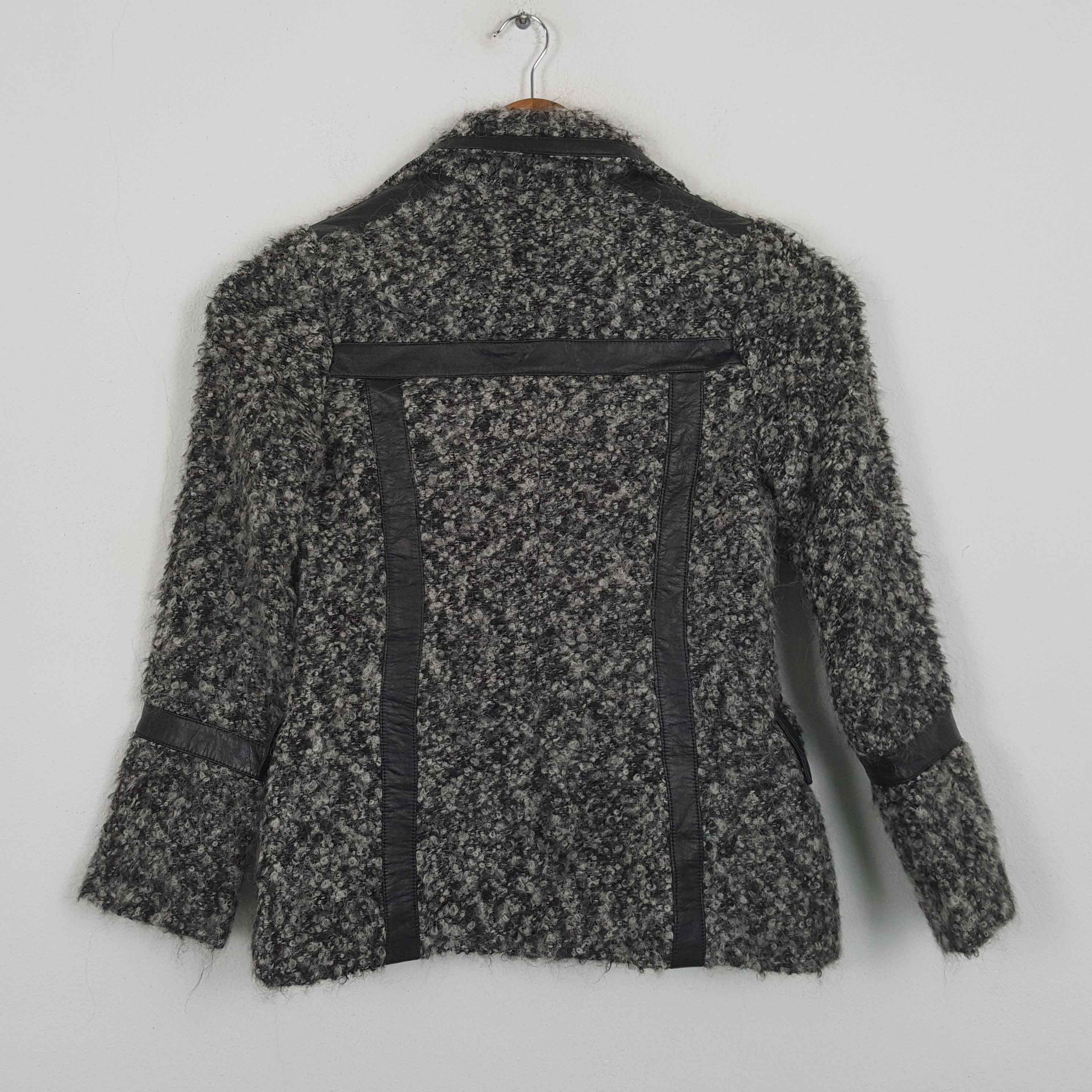 5351 POUR LES HOMMES × Japanese Brand × Vintage Vintage 5351 POUR LES FEMMES Japanese Punk Blazer Size XS / US 0-2 / IT 36-38 - 3 Thumbnail