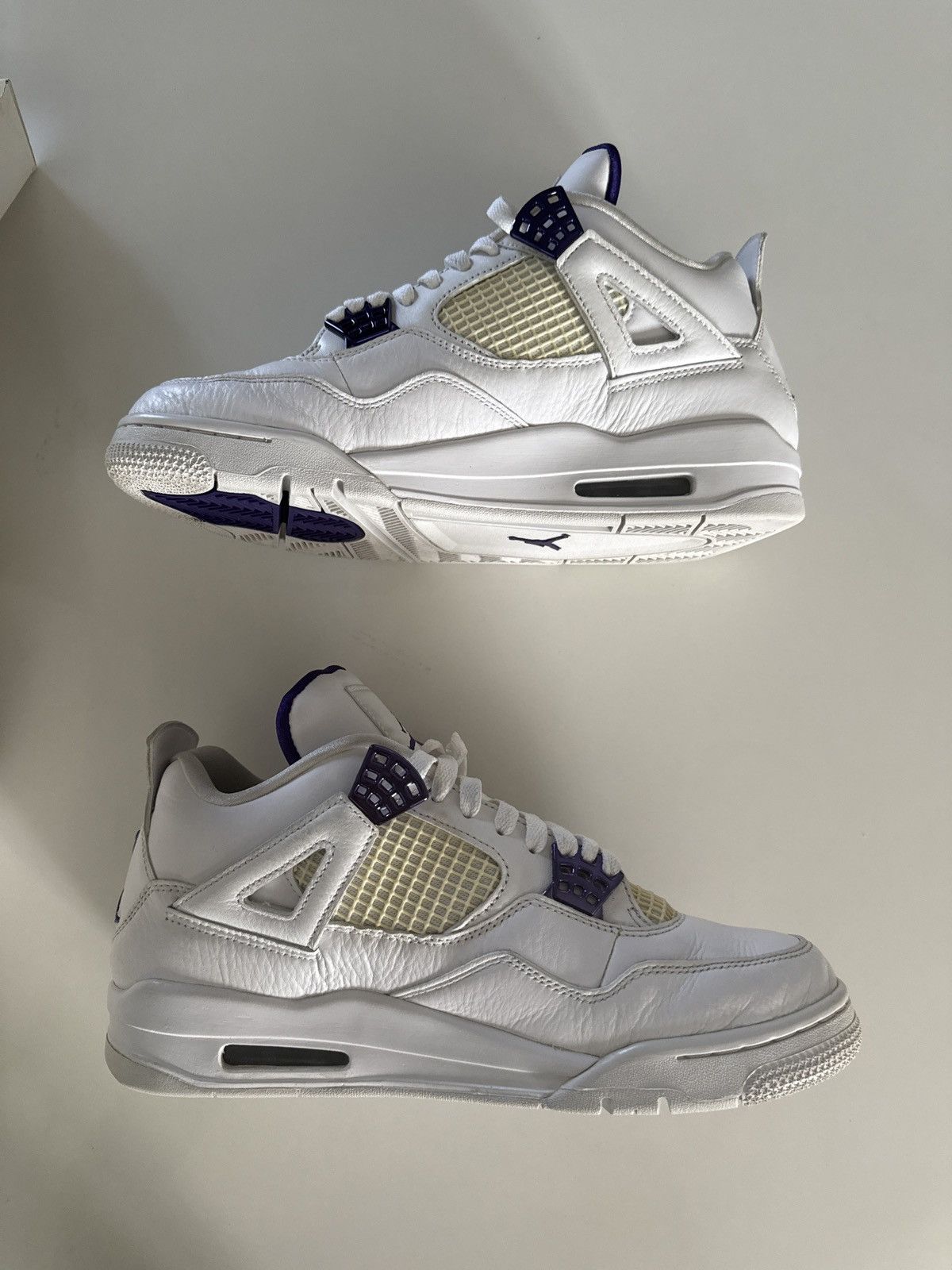 Jordan Brand Jordan 4 Metallic Purple Size US 10 / EU 43 - 2 Thumbnail
