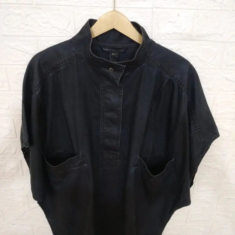 Marc by Marc Jacobs Marc by marc jacobs oversized long shirt mandarin collar Size US L / EU 52-54 / 3 - 3 Thumbnail