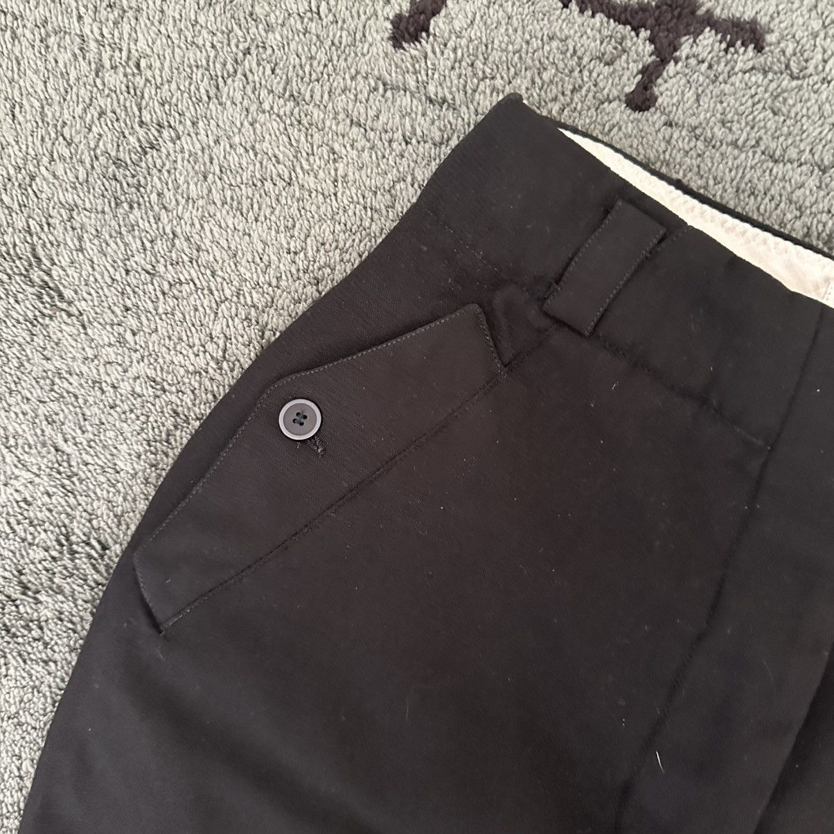 Alaia Vintage Alaia Black Trousers 80’s Size 24" / US 00 / IT 34 - 3 Thumbnail