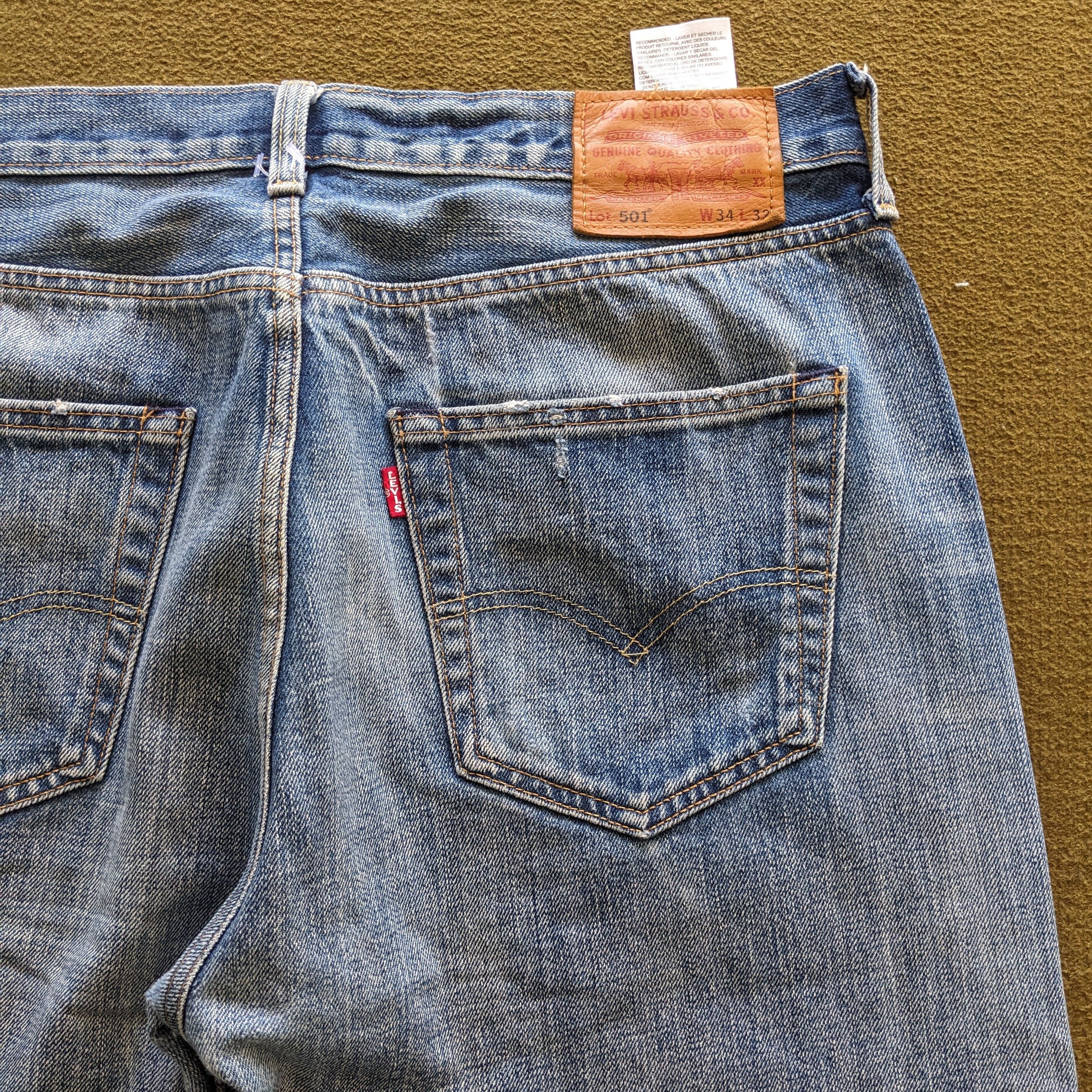 Vintage Vintage Levi's American Brand Jeans Size US 32 / EU 48 - 4 Thumbnail