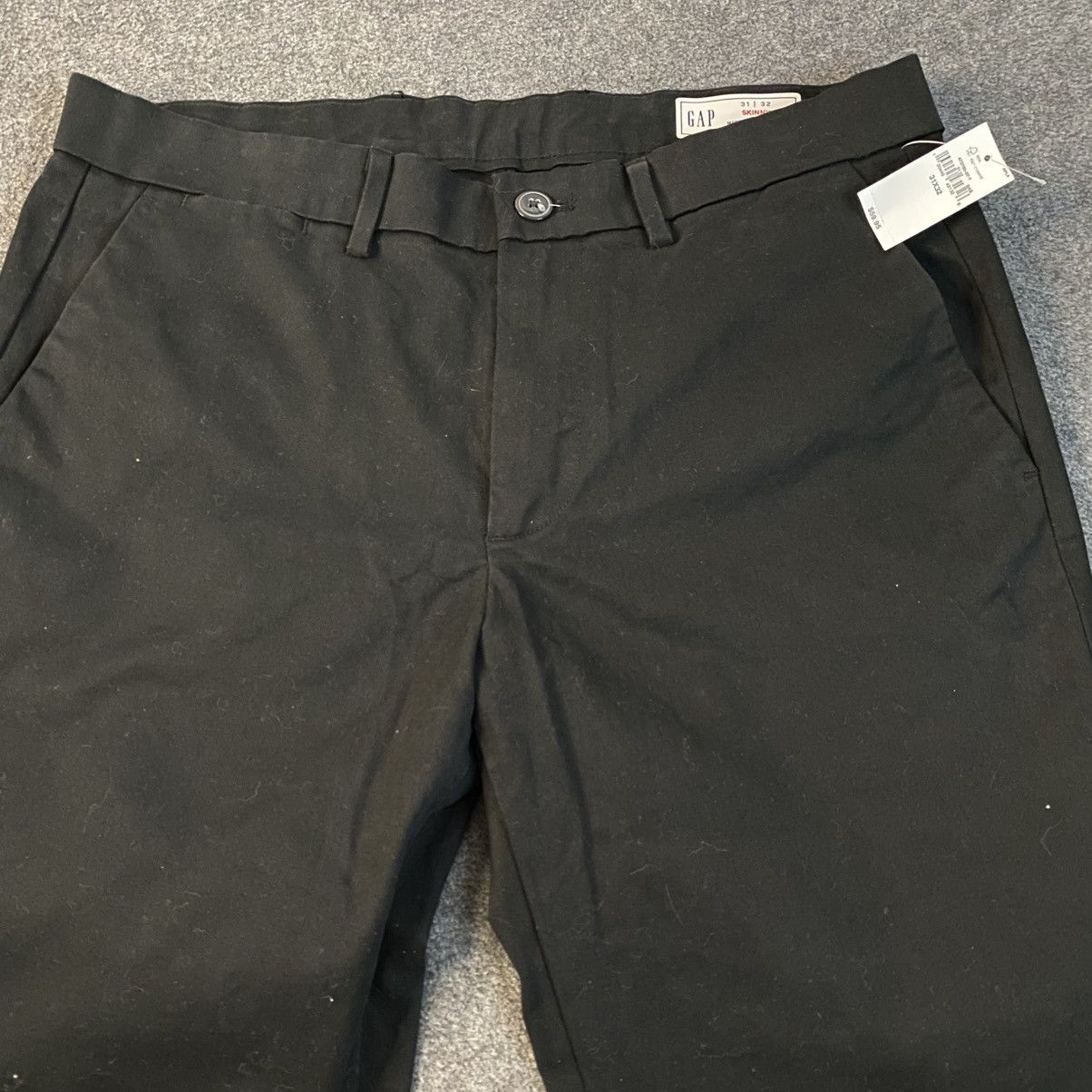 Gap GAP Slim Fit Pants Women's Black Skinny 31x32 NWT Size 31" - 4 Thumbnail