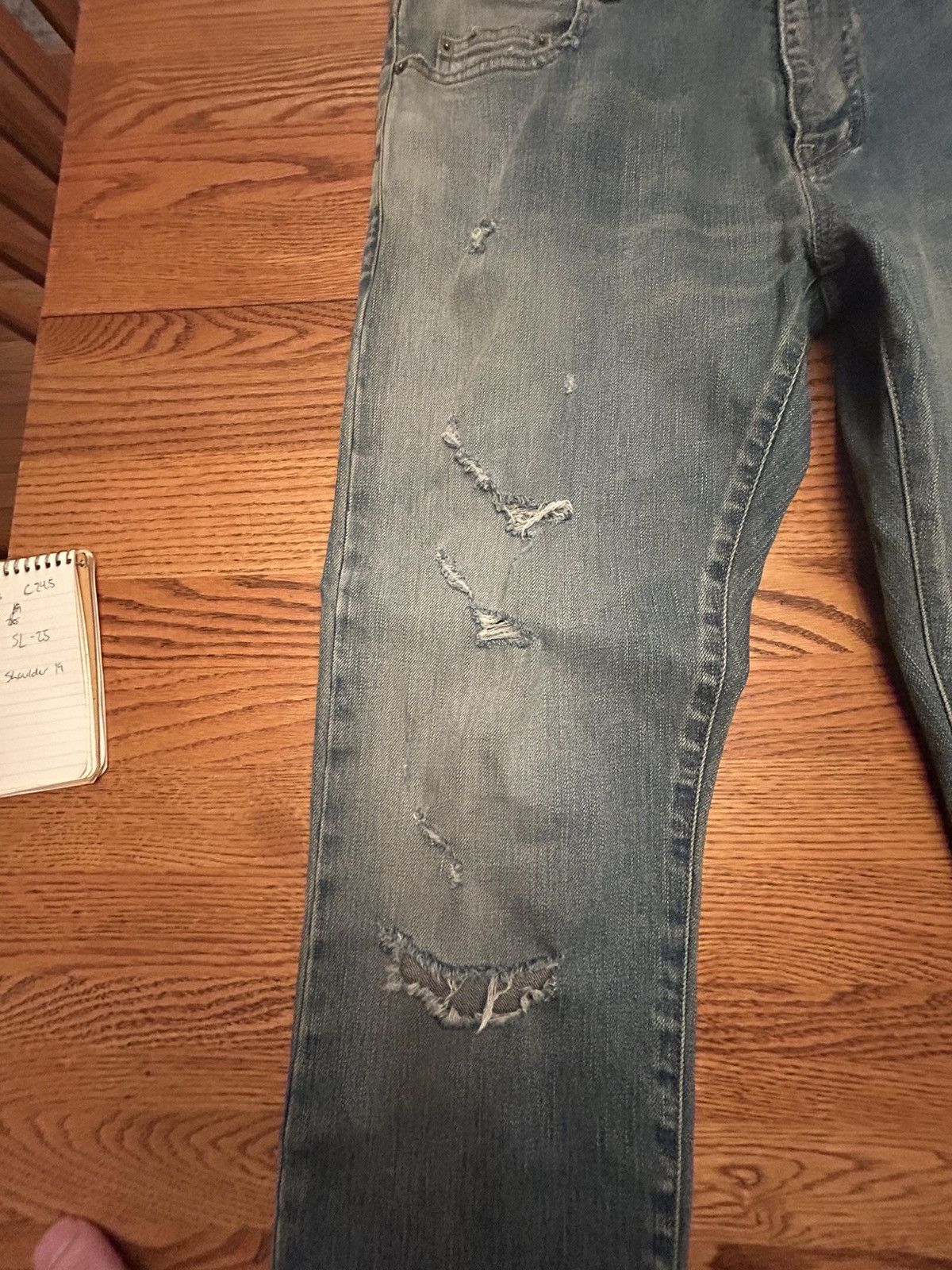 Saint Laurent Paris Saint Laurent Paris jeans Size US 34 / EU 50 - 2 Thumbnail