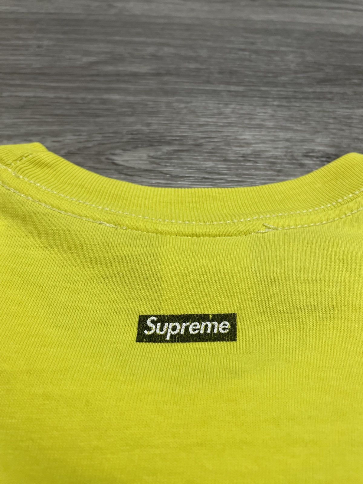 Supreme Supreme Marvin Gaye Yellow T-Shirt FW18 Size US M / EU 48-50 / 2 - 23 Thumbnail
