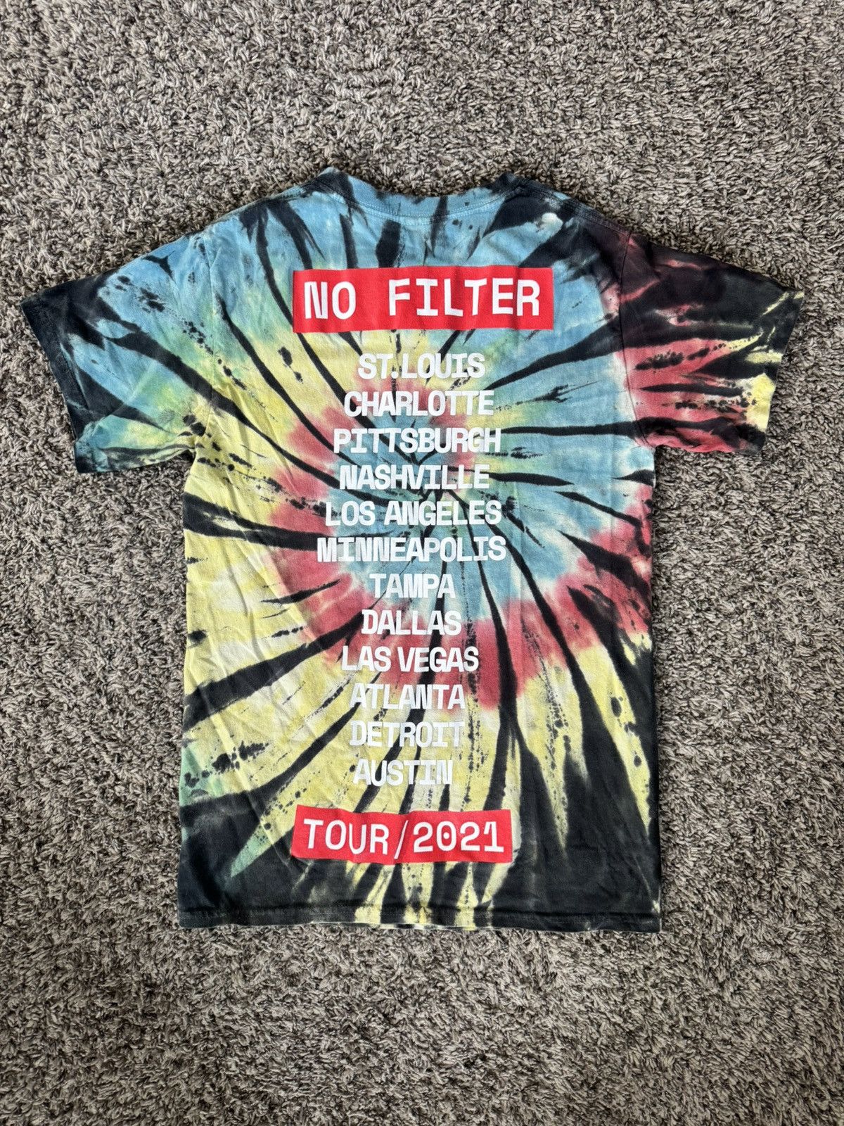 The Rolling Stones The Rolling Stones ‘No Filter Tour’ T-Shirt Size S / US 4 / IT 40 - 2 Thumbnail