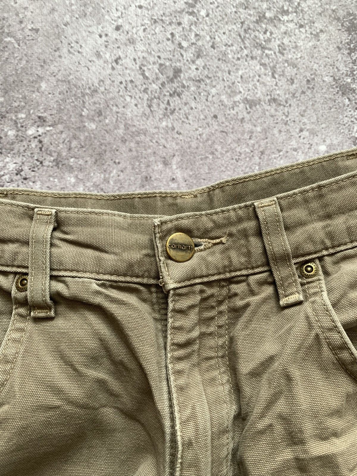 Carhartt 🔥Vintage Carhartt Distressed Work Carpenter Pants Size US 30 / EU 46 - 15 Thumbnail