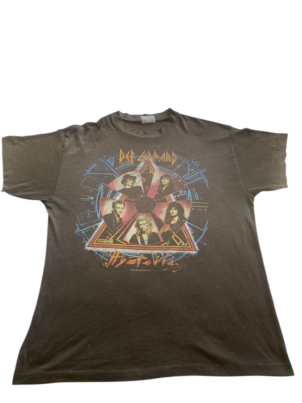 Band Tees Vintage Def Leppard Hysteria 80s Size US XL / EU 56 / 4 - 1 Thumbnail