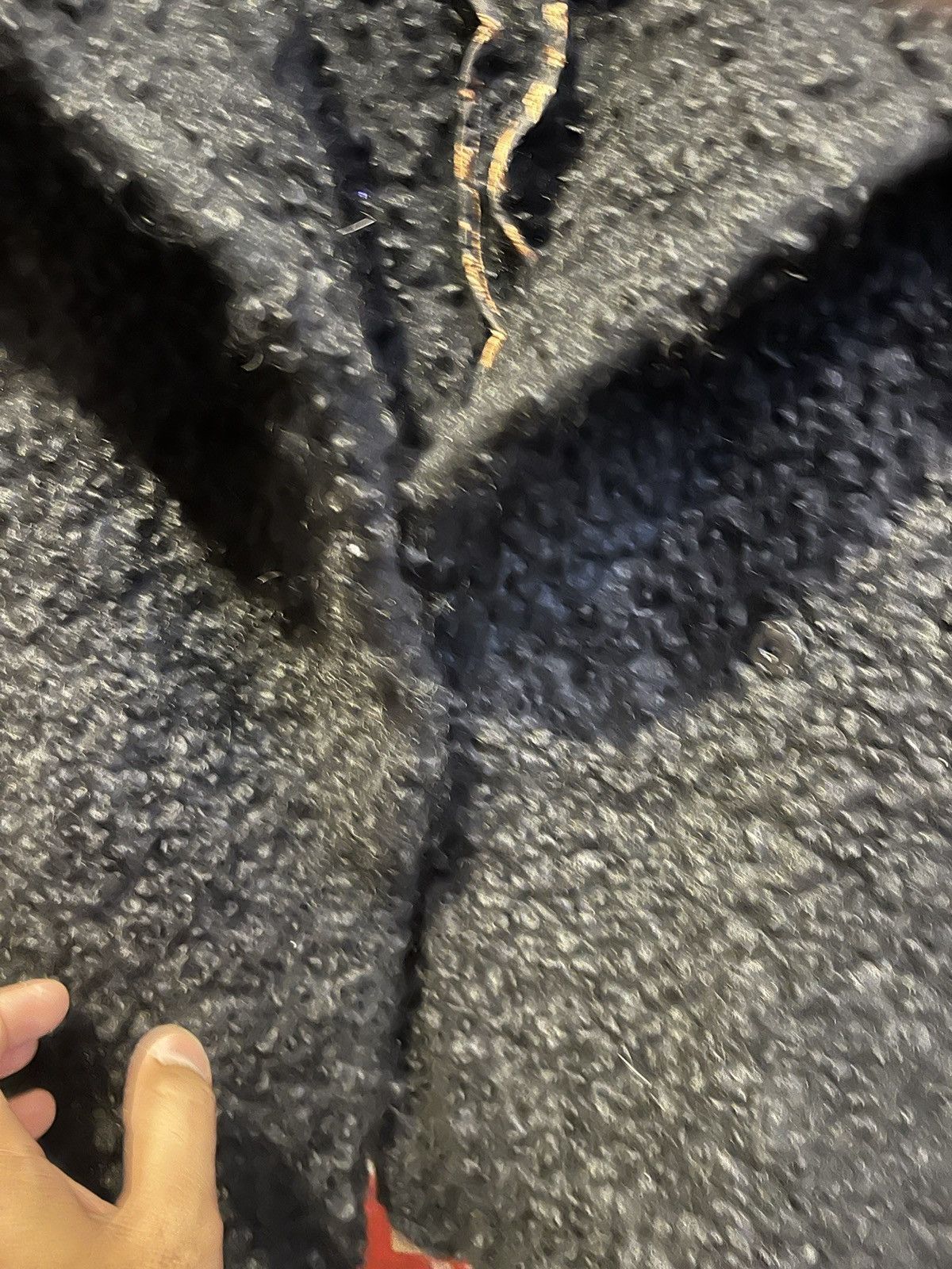 Dolce & Gabbana × Vintage Vintage Dolce & Gabbana black sherpa Size US XXS / EU 40 - 4 Thumbnail