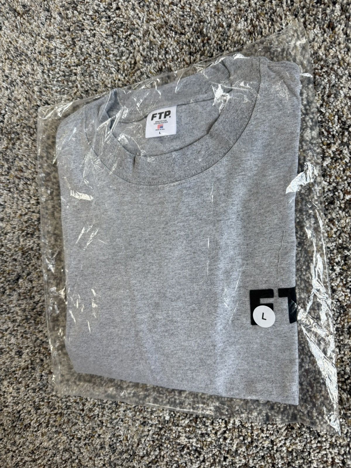 Fuck The Population FTP Flocked Logo Tee Size US L / EU 52-54 / 3 - 5 Thumbnail