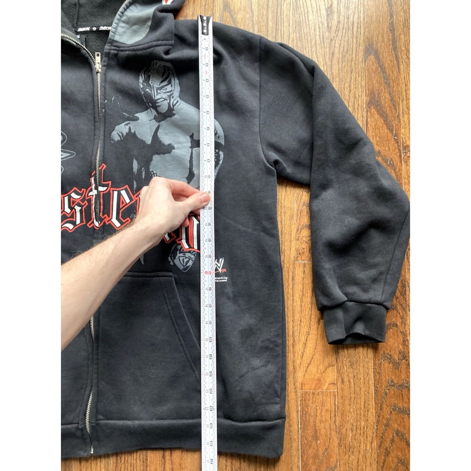 Vintage VINTAGE WWE Hoodie Mens Size L Black Zip Hooded 90s Grunge Sports Shirt/Hoody Size US L / EU 52-54 / 3 - 7 Thumbnail