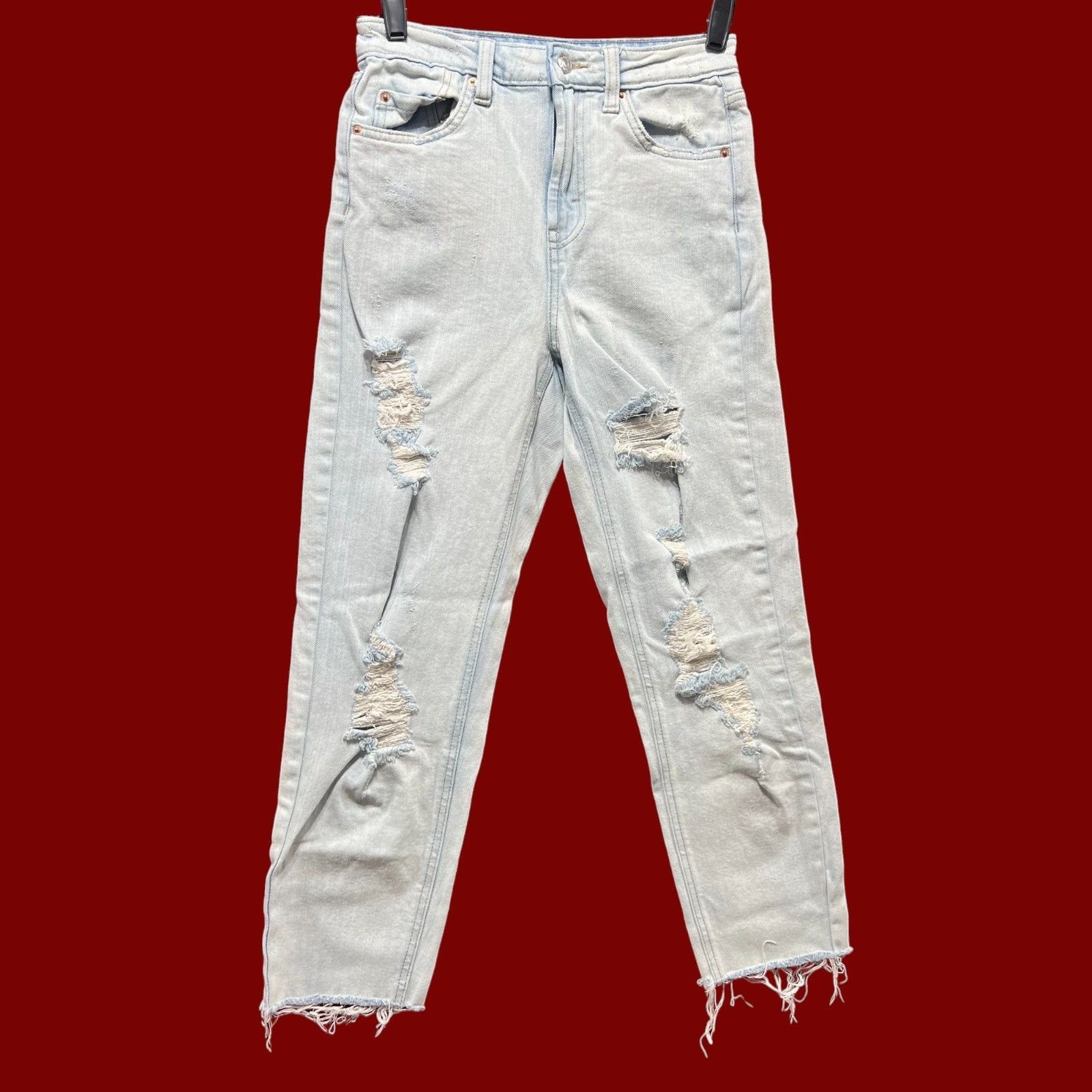 Other Wild Fable - Women's High-Rise Skinny Jeans Distressed - Lig Size 24" / US 00 / IT 34 - 12 Thumbnail