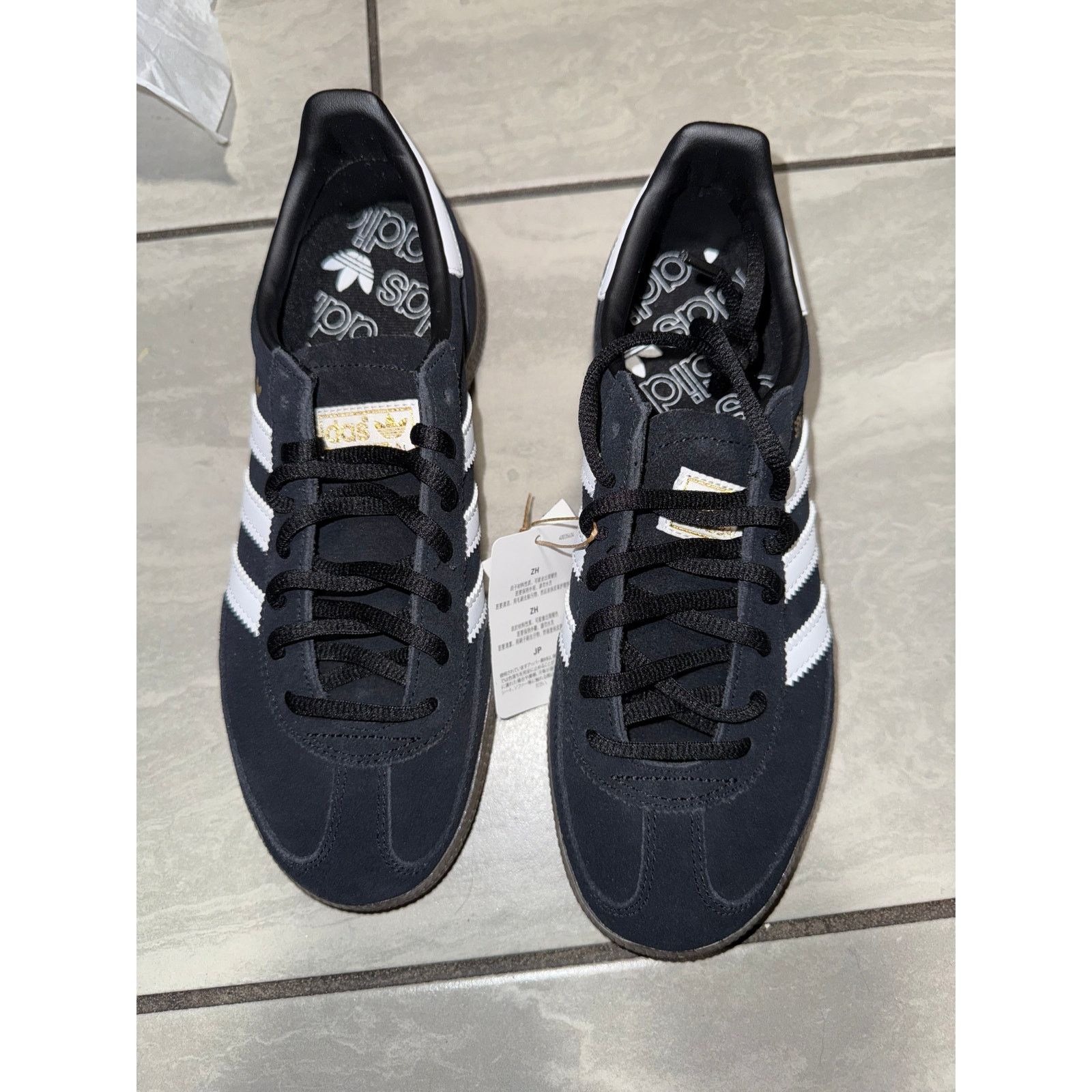 Adidas Adidas Handball Spezial Black Gum 12M Size US 12 / EU 45 - 2 Thumbnail