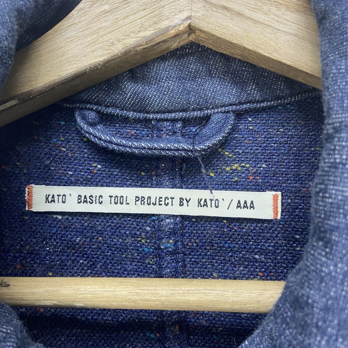 KATO Japanese Fashion Basic Tool Project by Kato Indigo Jacket Size US XS / EU 42 / 0 - 15 Thumbnail