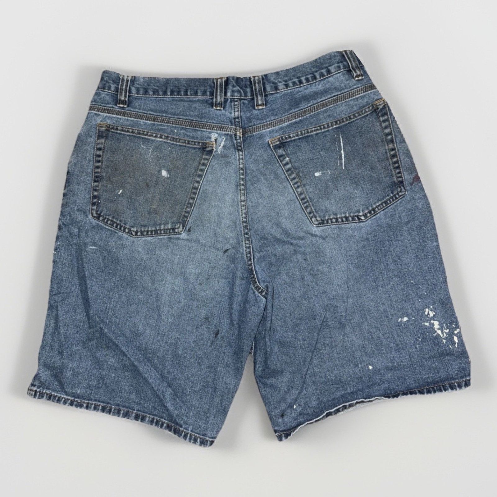 Big Mac × Vintage Big Mac Workwear Carpenter Shorts Paint Distressed 32x12 USA Size US 32 / EU 48 - 6 Thumbnail