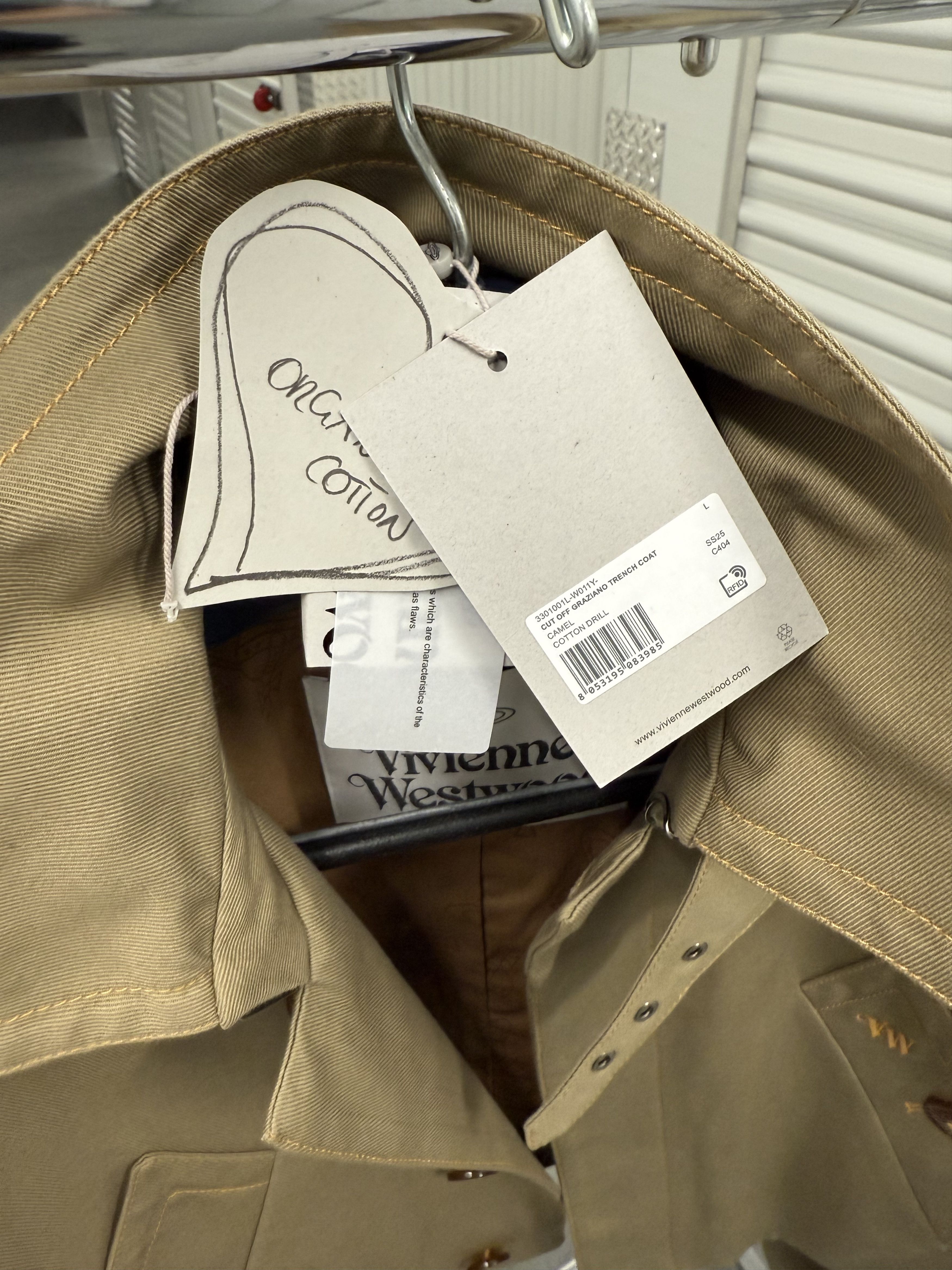Vivienne Westwood SS25 Vivienne Westwood Cropped Trench sz L Size US M / EU 48-50 / 2 - 17 Thumbnail