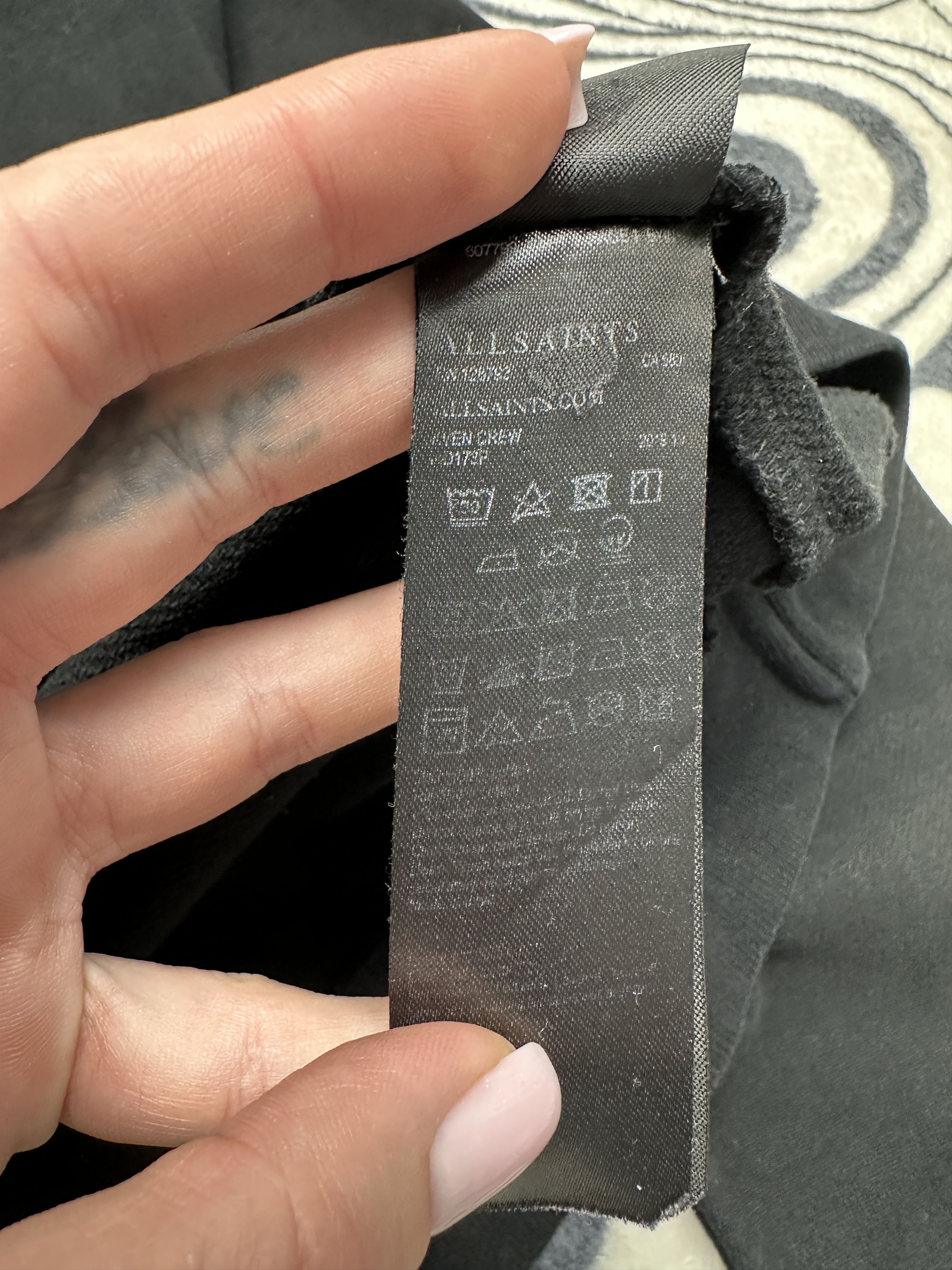 Allsaints Allsaints Mens Aven Crew Neck Sweatshirt Size US S / EU 44-46 / 1 - 5 Thumbnail
