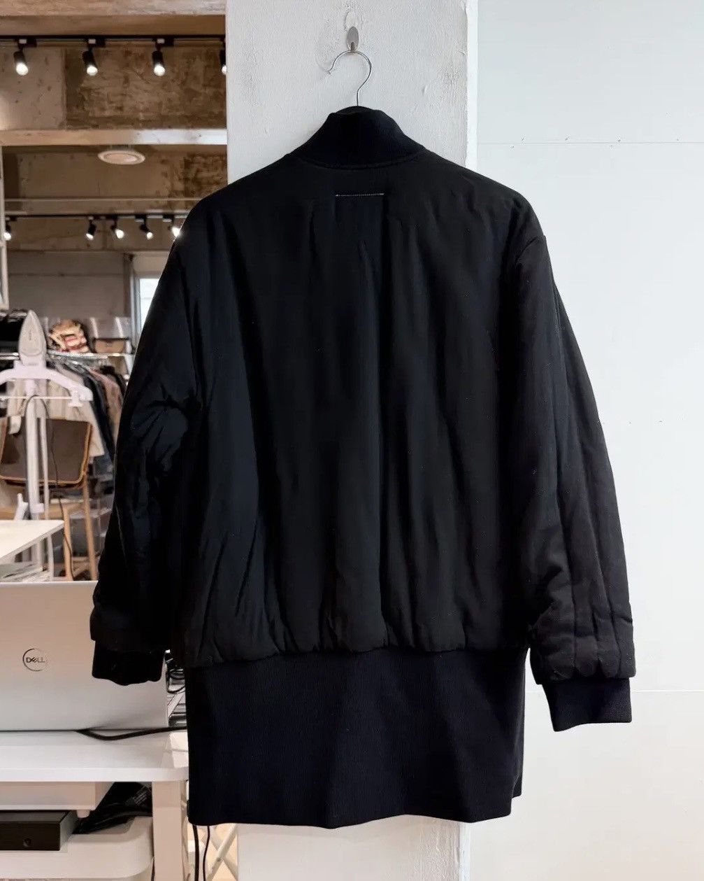 MM6 MM6 Black Reversible Bomber Jacket Size XS / US 0-2 / IT 36-38 - 6 Thumbnail