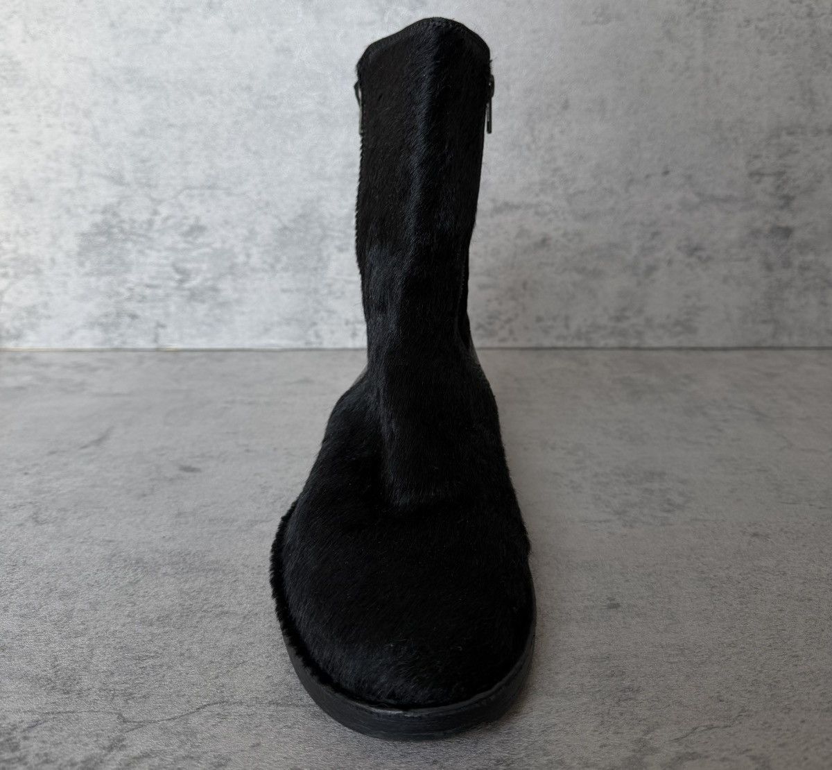 Ann Demeulemeester ANN DEMEULEMEESTER - FW09 PONY HAIR BOOTS Size US 8 / EU 41 - 2 Thumbnail