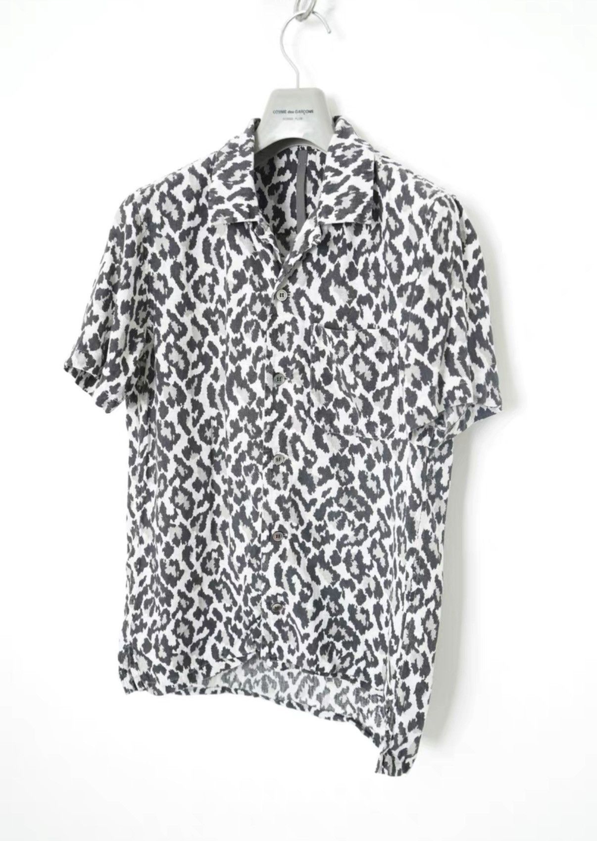 Kazuyuki Kumagai Attachment Kazuyuki Tiger Print Blend Short Sleeve Shirt Size US S / EU 44-46 / 1 - 2 Thumbnail