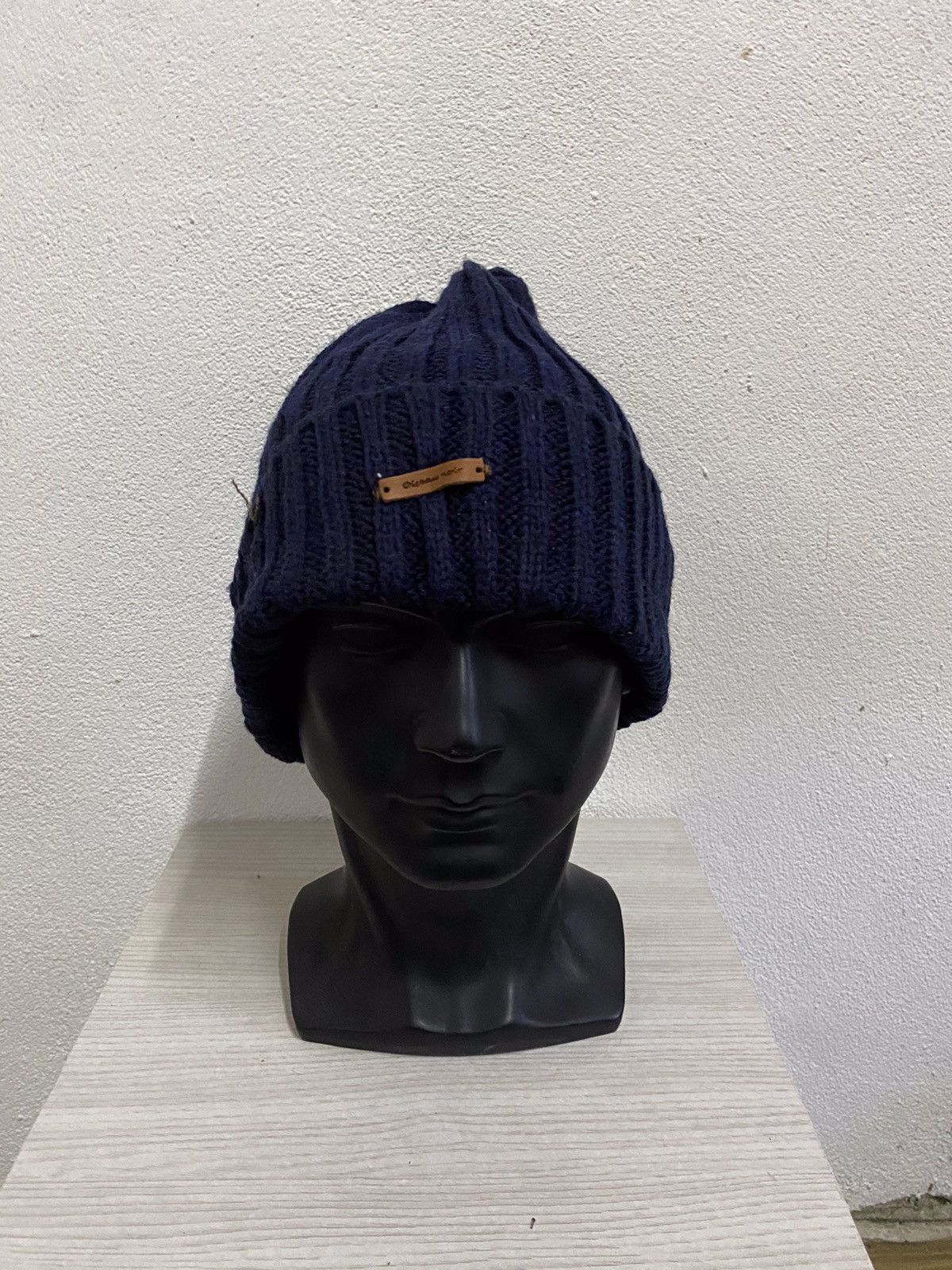 Japanese Brand Japanese Brand Plain Beanie Hat Size ONE SIZE - 2 Thumbnail