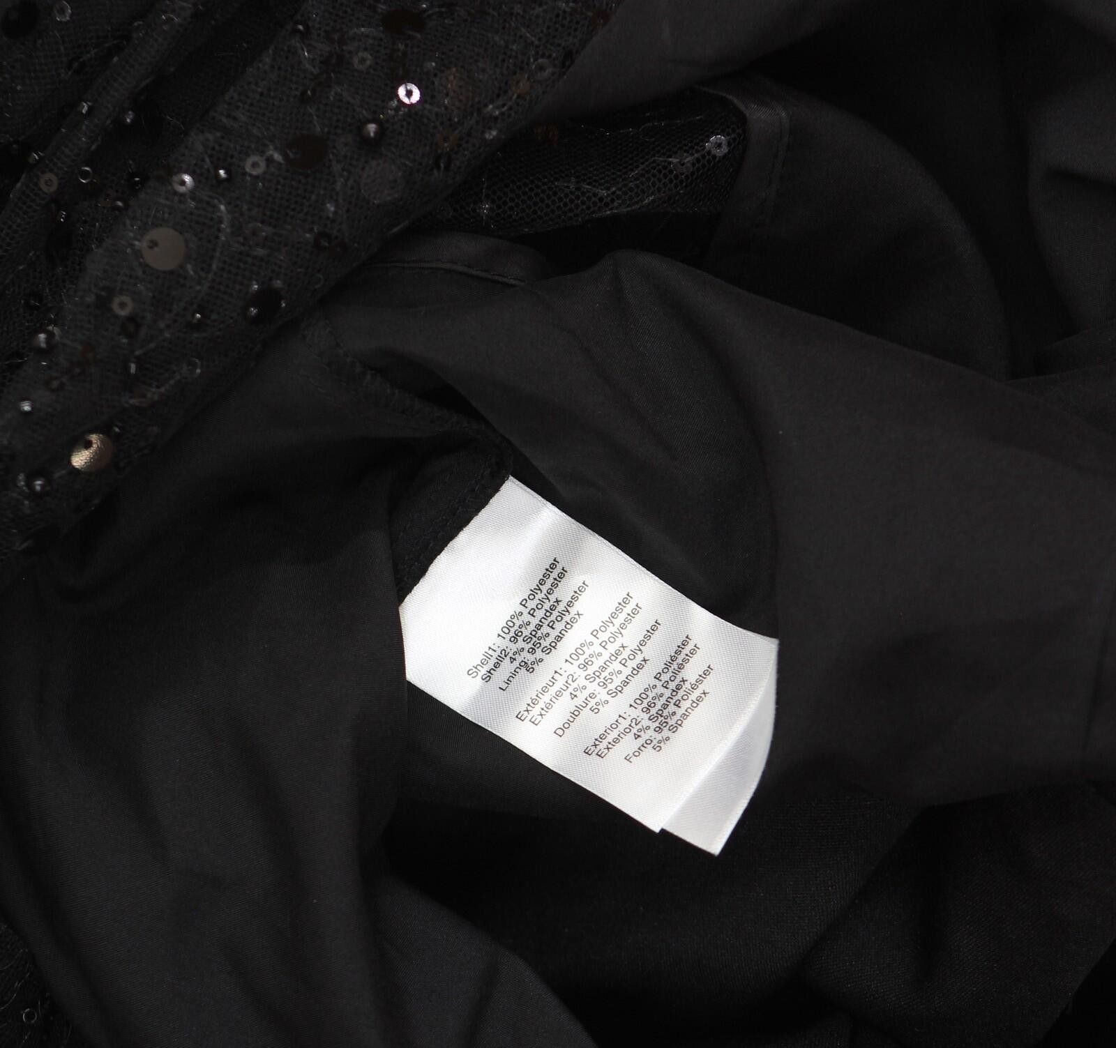 Other Halston Sequined Embellished Jumpsuit Hd4i1aul Black 16 Size 38" / US 16 / IT 52 - 7 Thumbnail